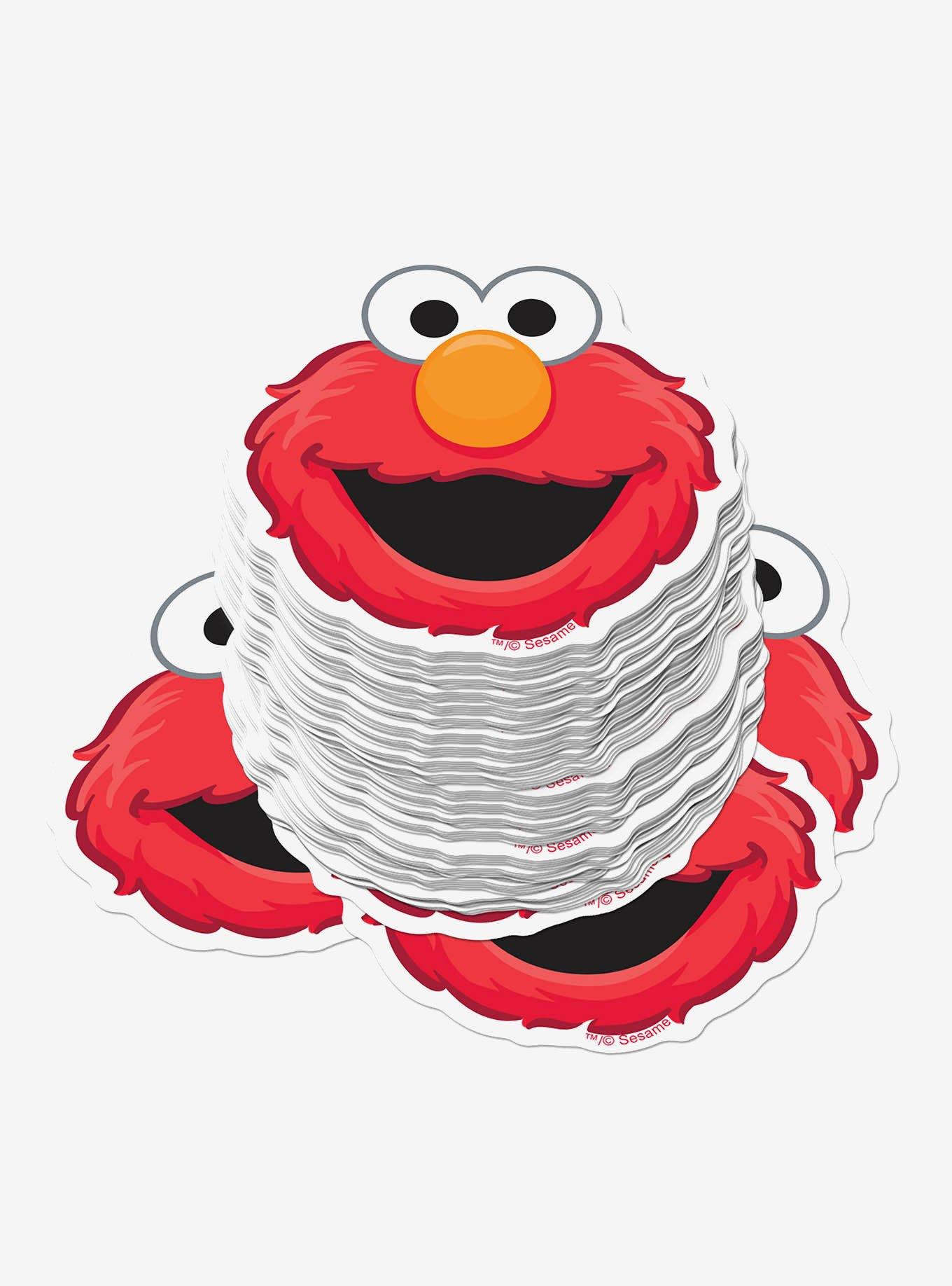 Sesame Street Elmo Face Miscellaneous 100ct Sticker Pack, , hi-res
