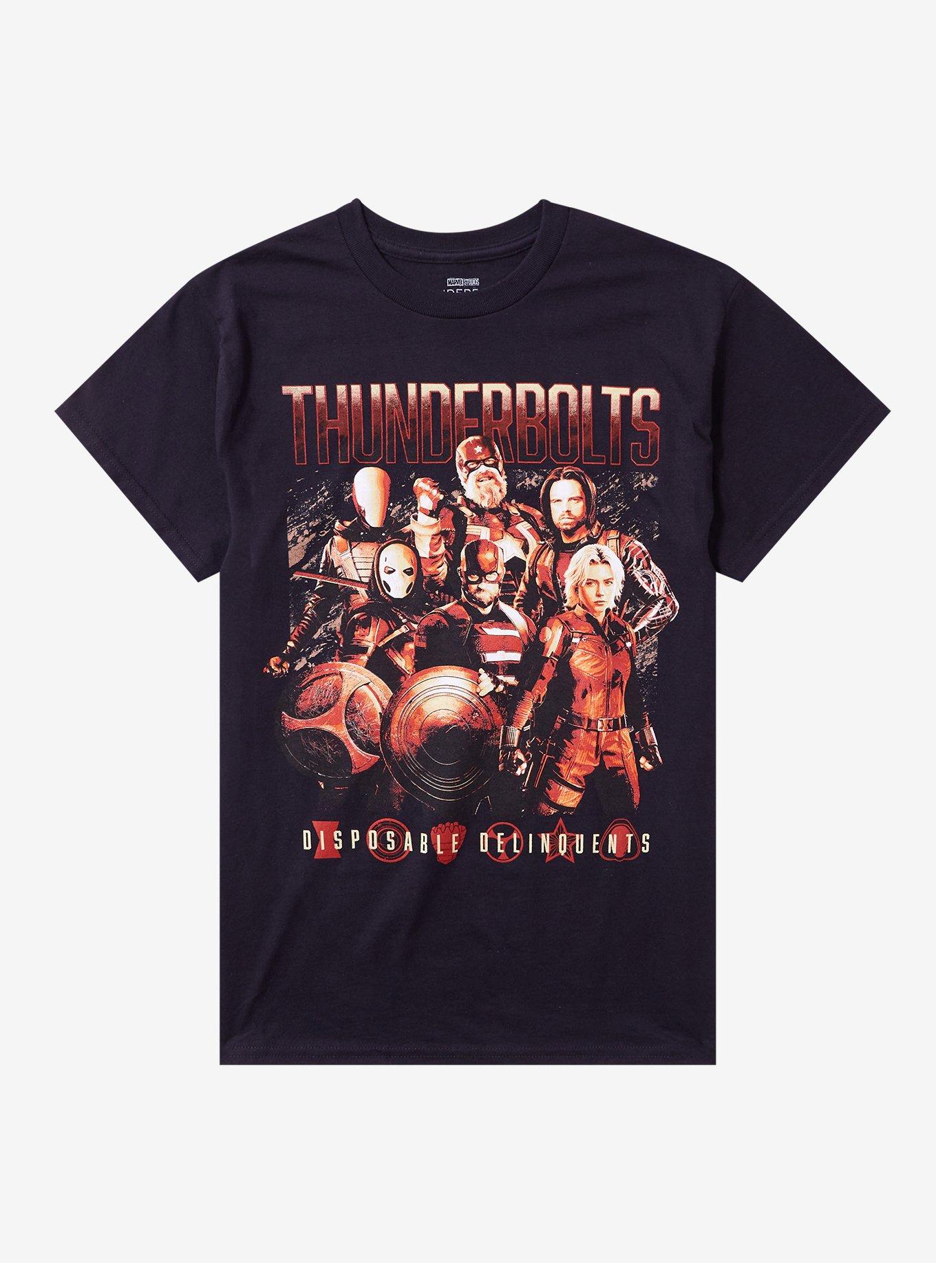 Marvel Thunderbolts* Group Lineup T-Shirt, , hi-res