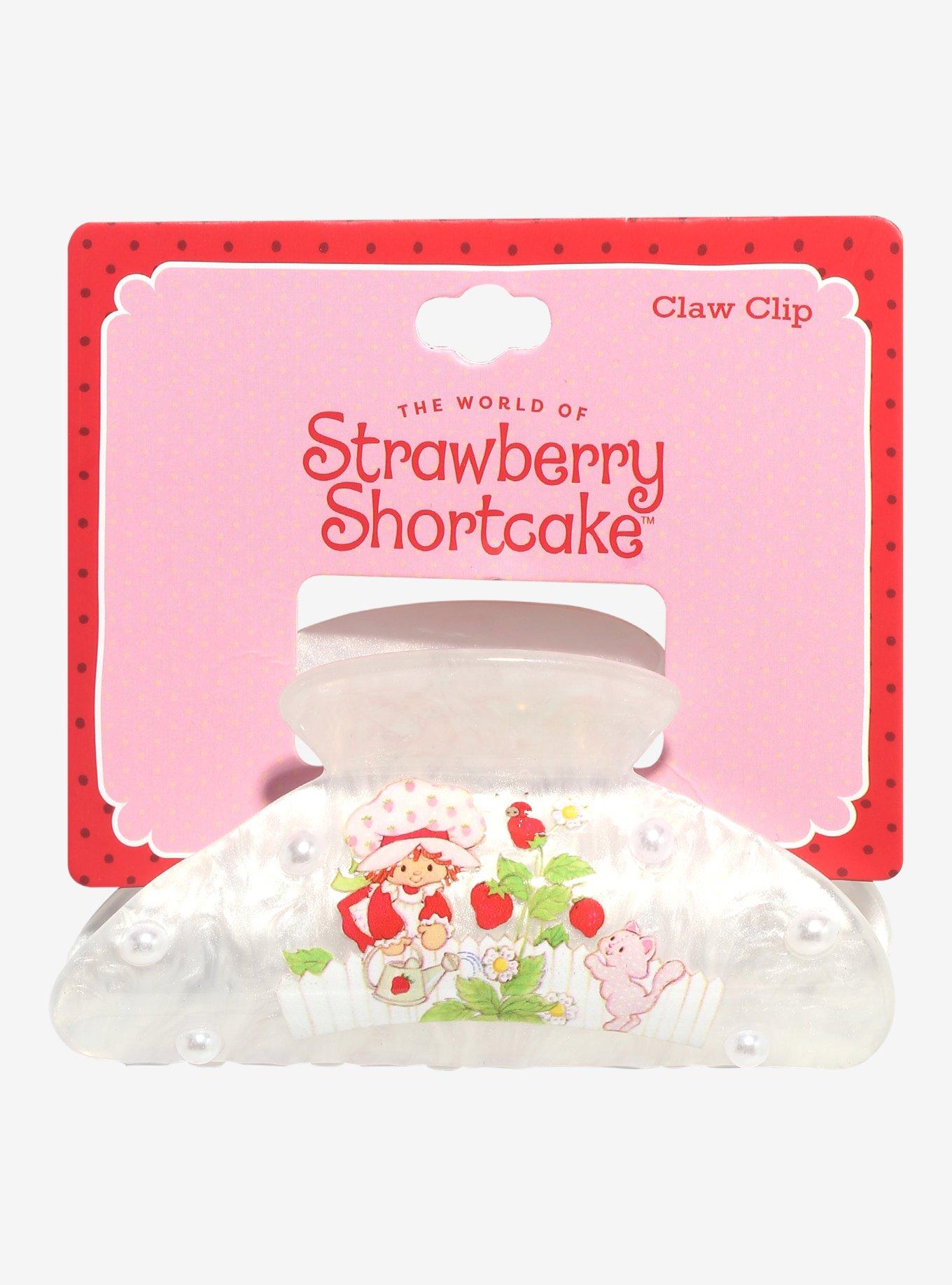 Strawberry Shortcake Custard & Strawberry Claw Clip — BoxLunch Exclusive, , hi-res