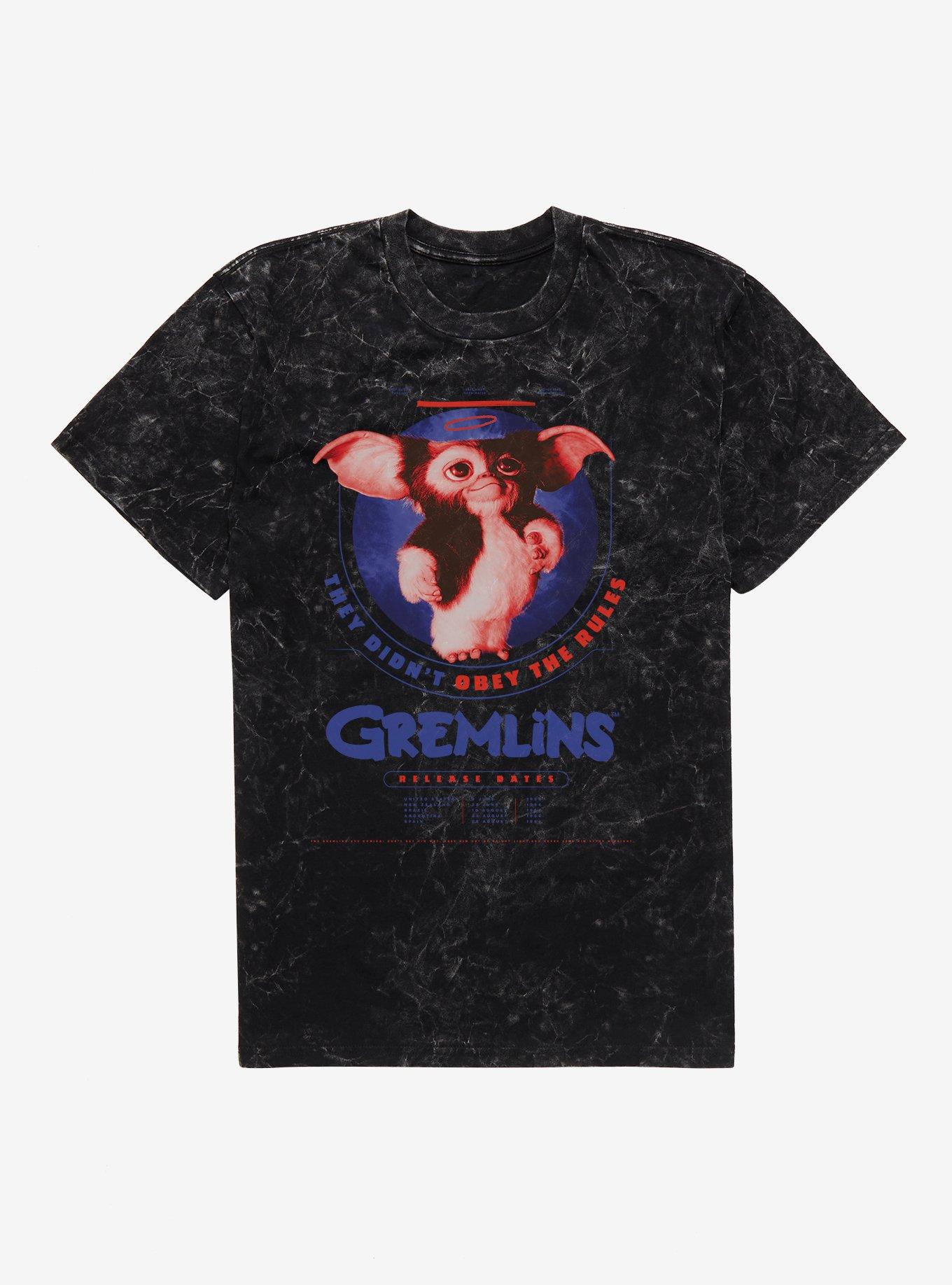 Gremlins Movie Poster Mineral Wash T-Shirt, , hi-res