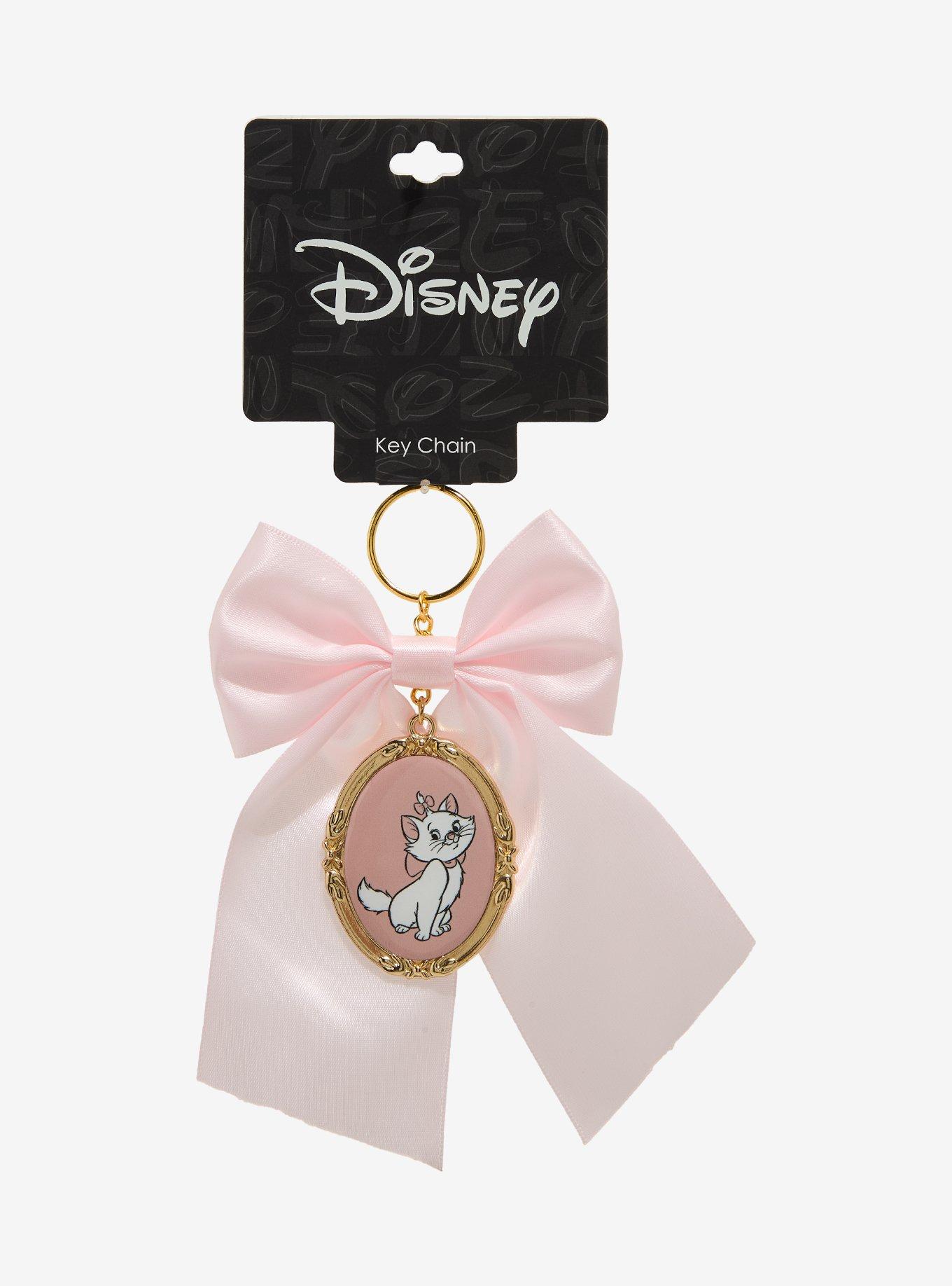 Disney The Aristocats Marie Cameo Bow Key Chain, , hi-res