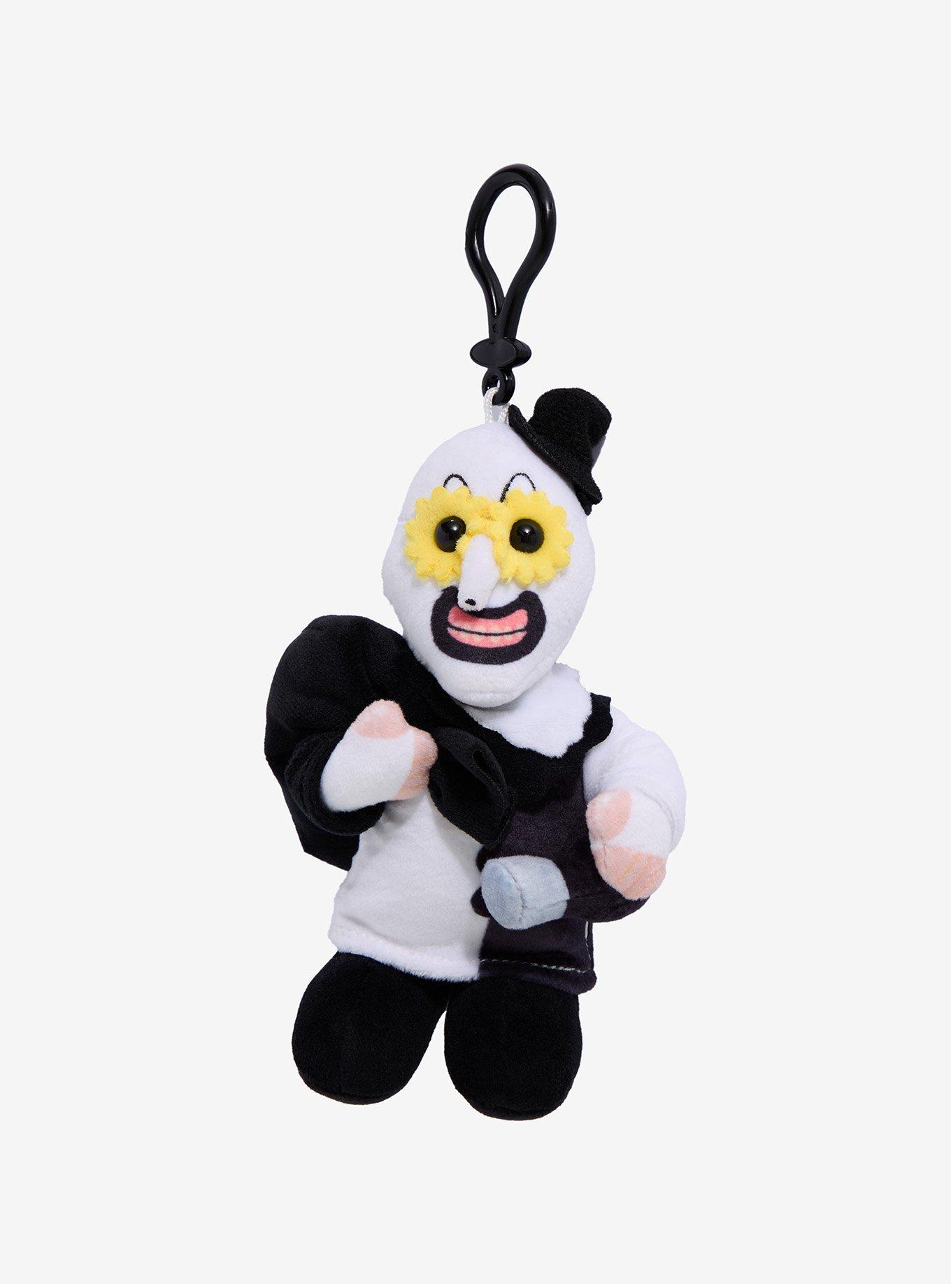 Terrifier Art The Clown Sunglasses Plush Key Chain, , hi-res