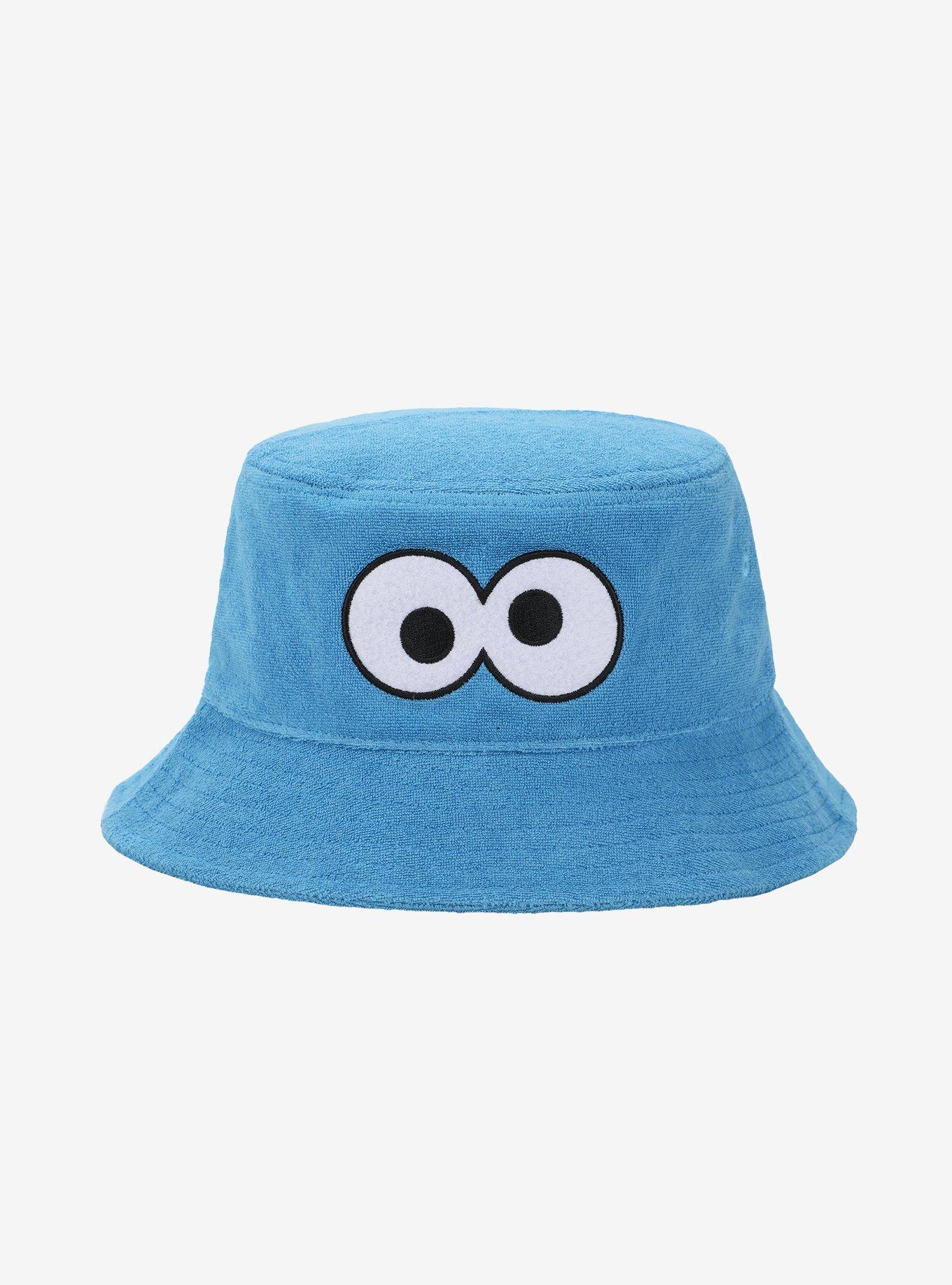 Yakiyu 　BABYMONSTER CHOOM BUCKET HAT Sesame Street Cookie Monster Terry Cloth Bucket hat | Her Universe