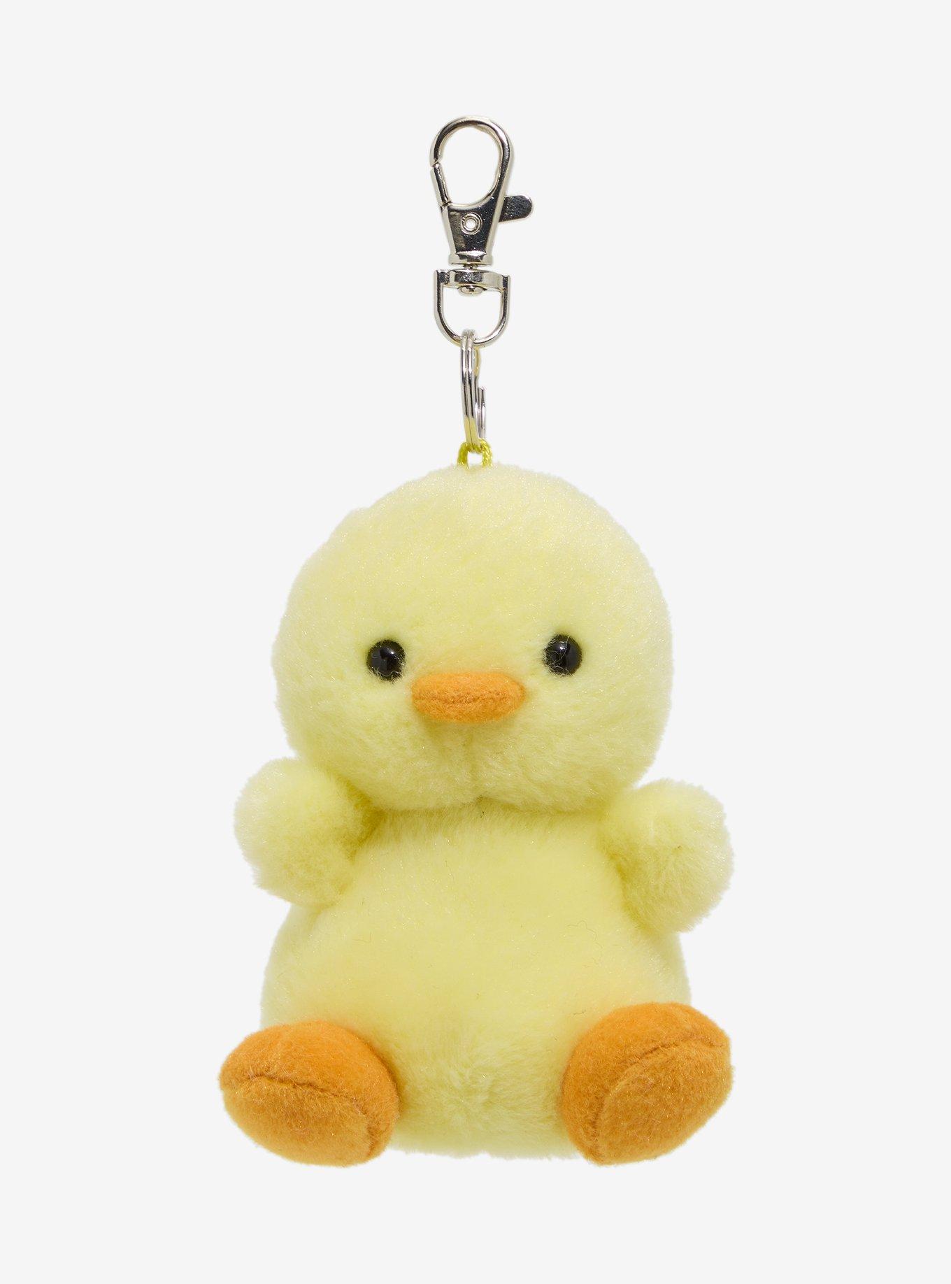 Aurora Palm Pals Betsy Chick Plush Key Chain, , hi-res