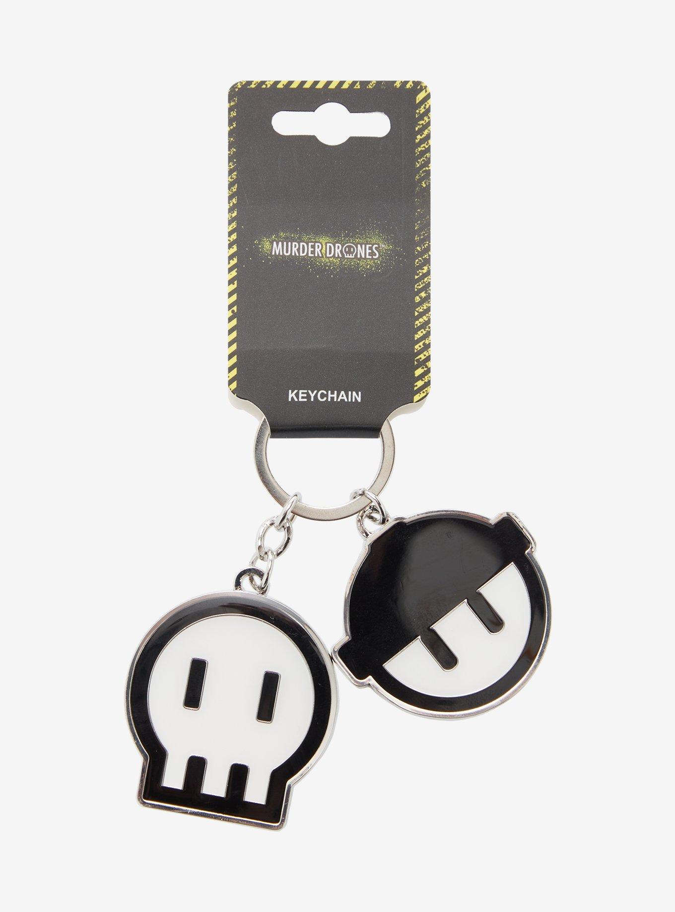 Murder Drones Logo Key Chain, , hi-res