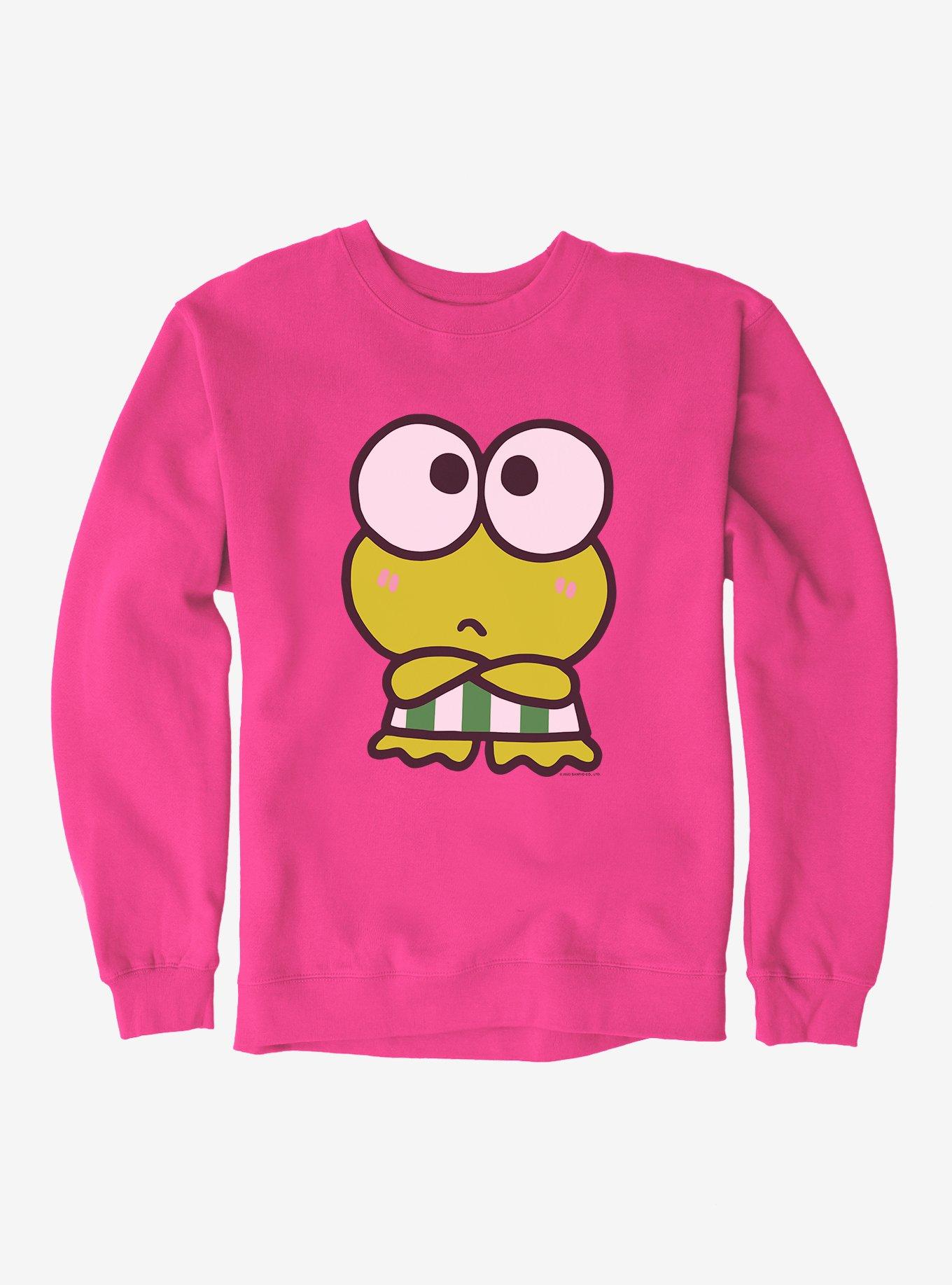 Keroppi Upset Sweatshirt, , hi-res