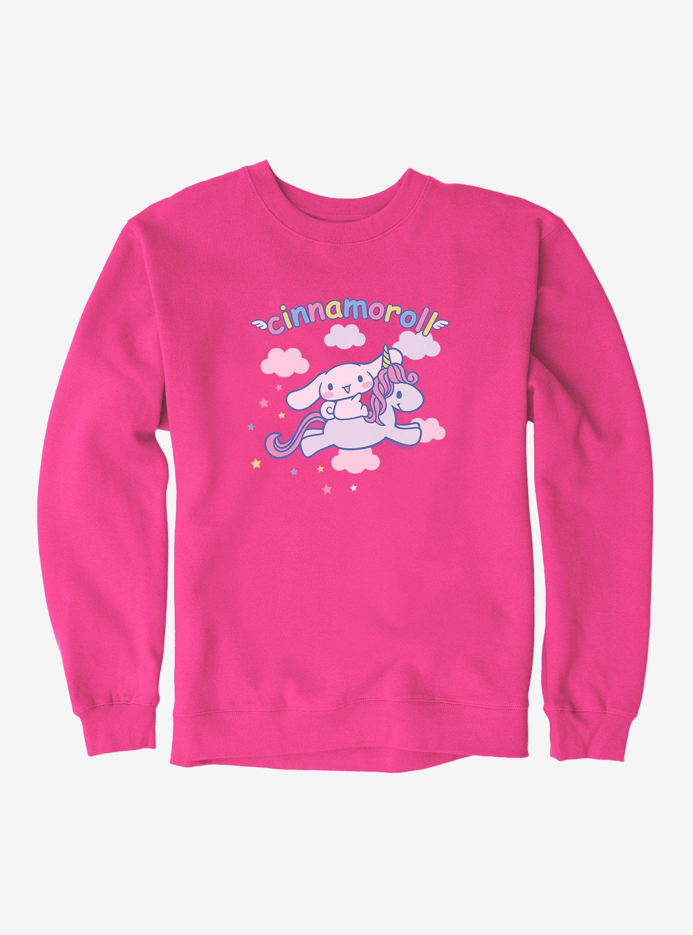 Cinnamoroll Riding Unicorn Sweatshirt, , hi-res