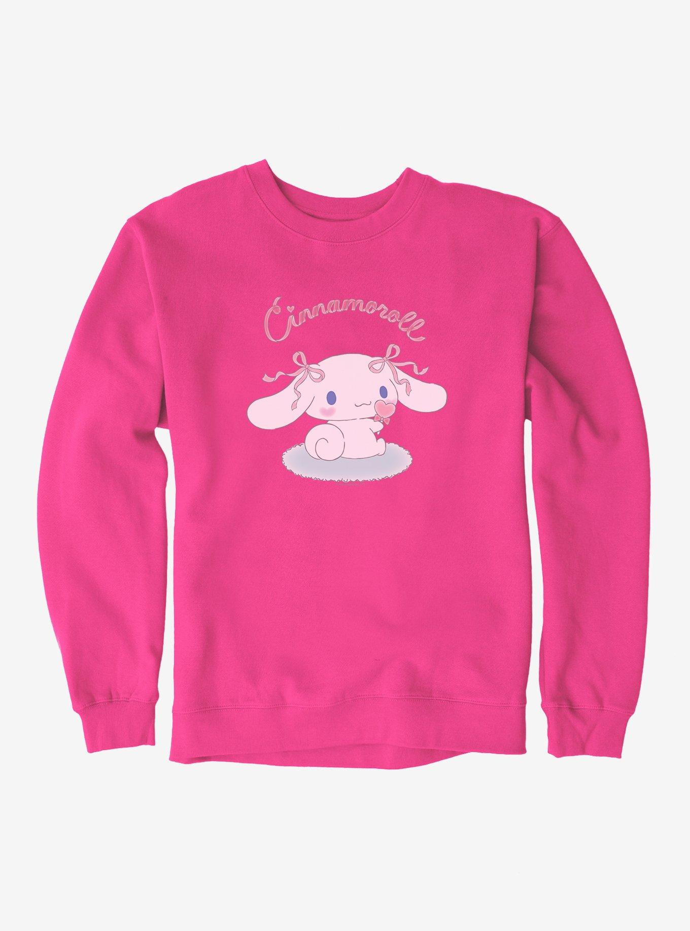 Cinnamoroll Heart Lollipop Sweatshirt, , hi-res