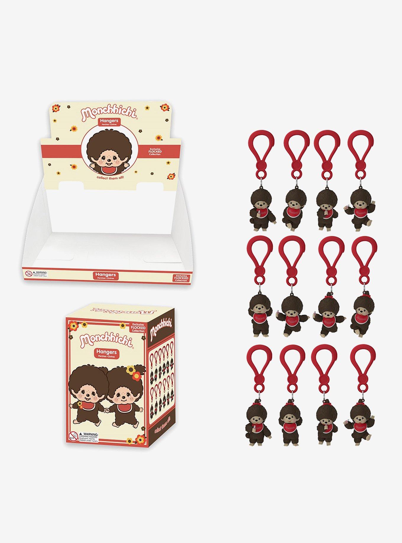 Monchhichi Blind Box Flocked Keychain, , hi-res
