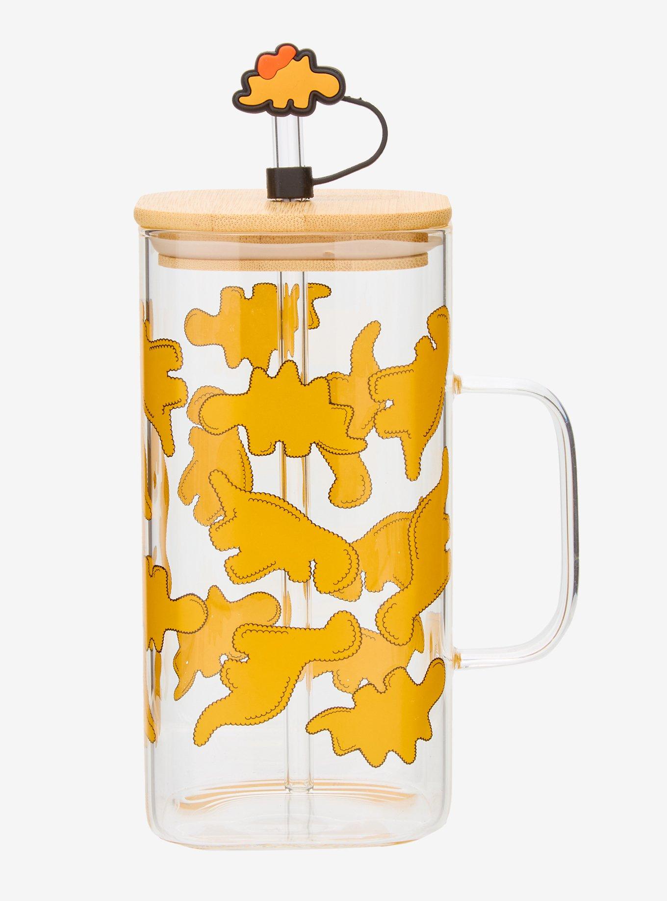 Dino Nugget Glass Cup, , hi-res