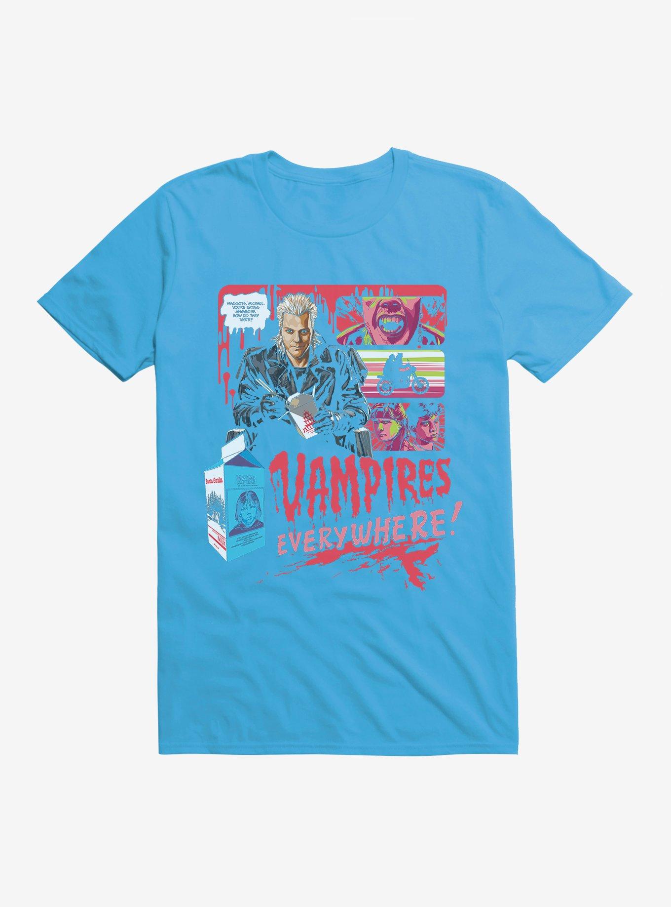 The Lost Boys Vampires Everywhere! T-Shirt, TURQUOISE, hi-res