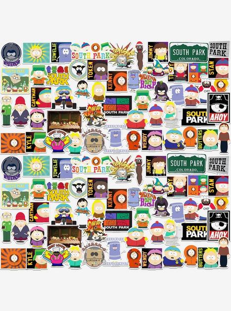 South Park Miscellaneous 100ct Sticker Pack | Hot Topic