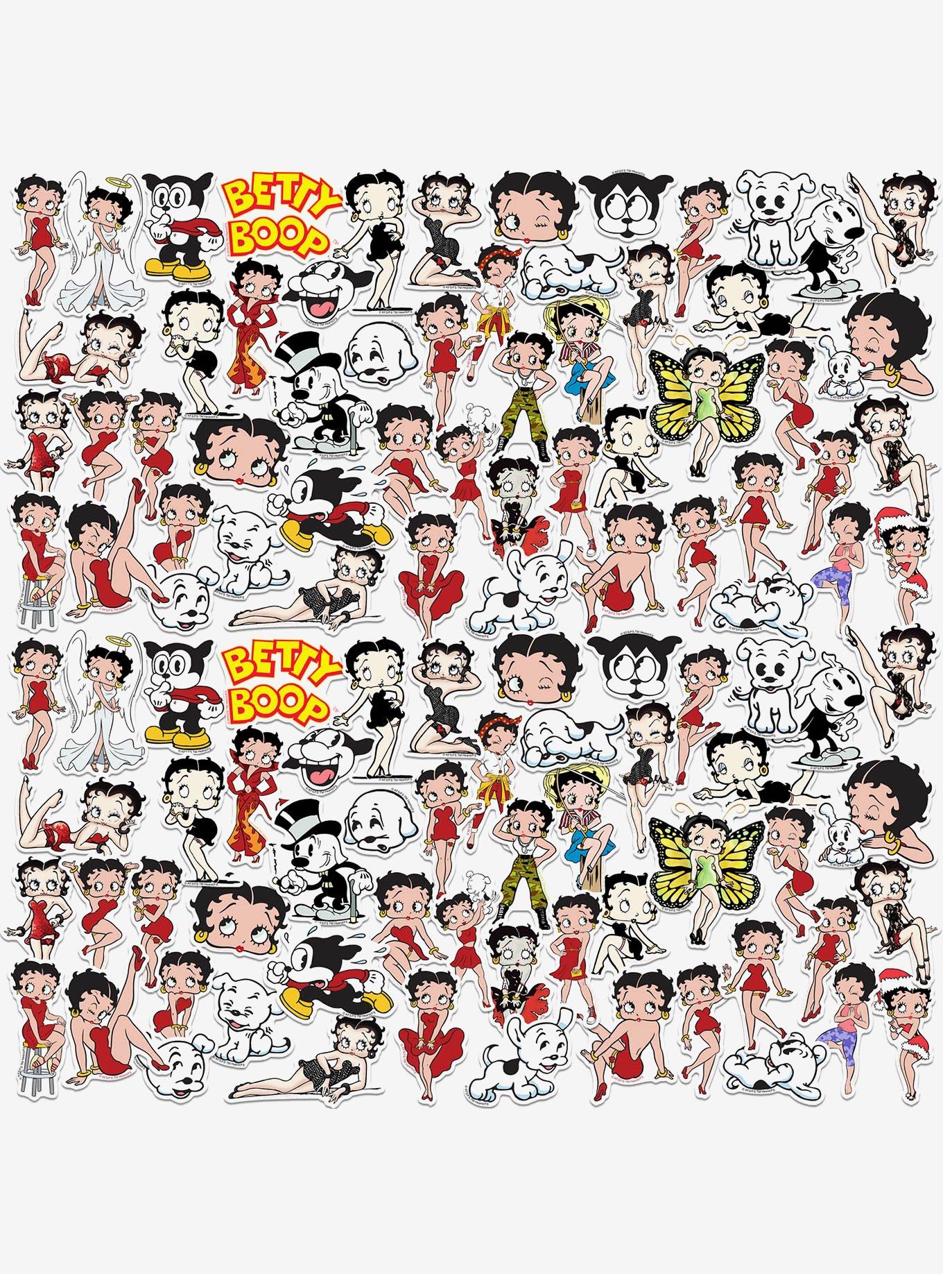 Betty Boop Character Miscellaneous 100ct Sticker Pack, , hi-res