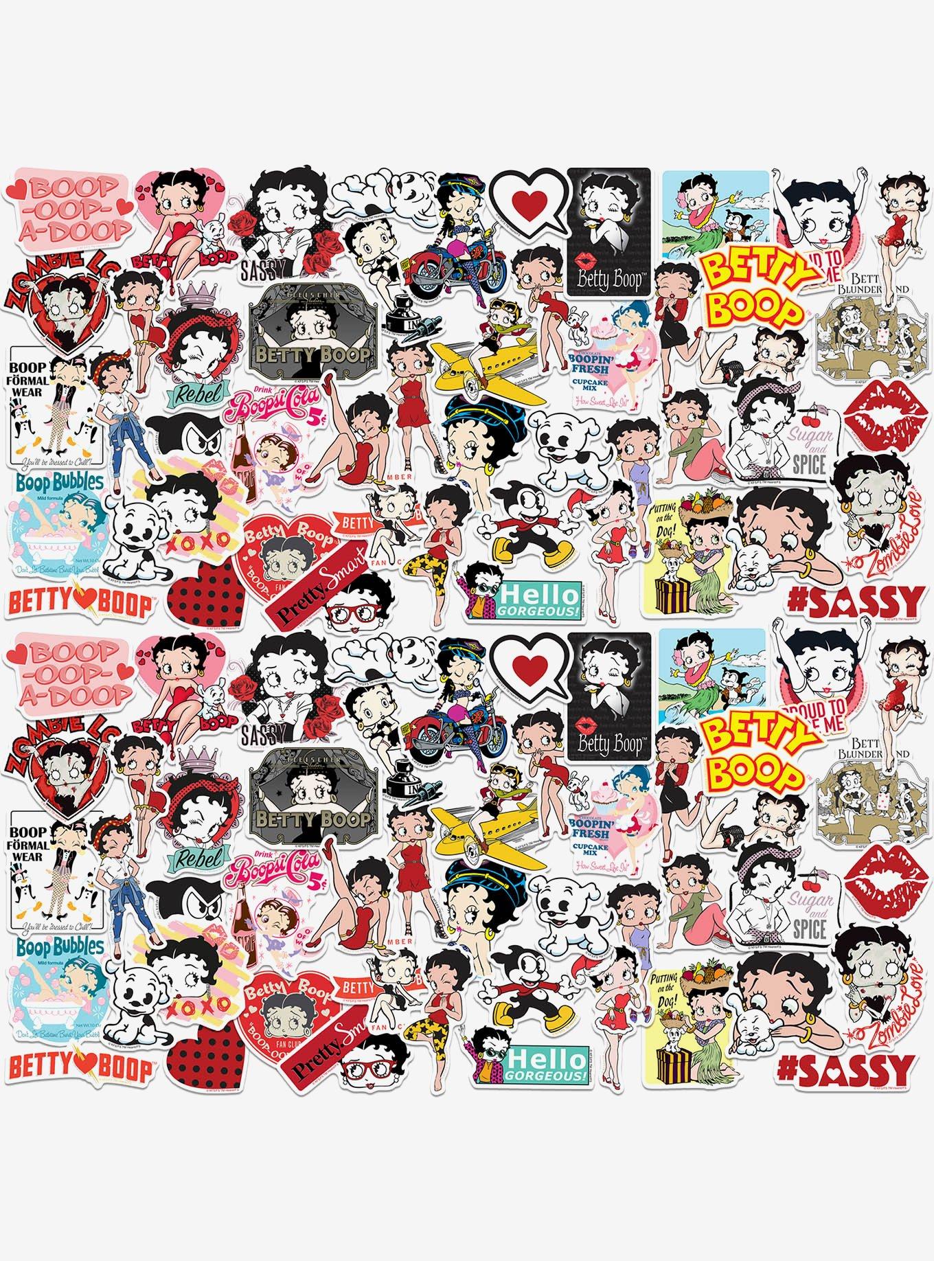 Betty Boop Miscellaneous 100ct Sticker Pack, , hi-res