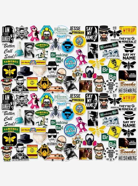 Breaking Bad Miscellaneous 100ct Sticker Pack | Hot Topic