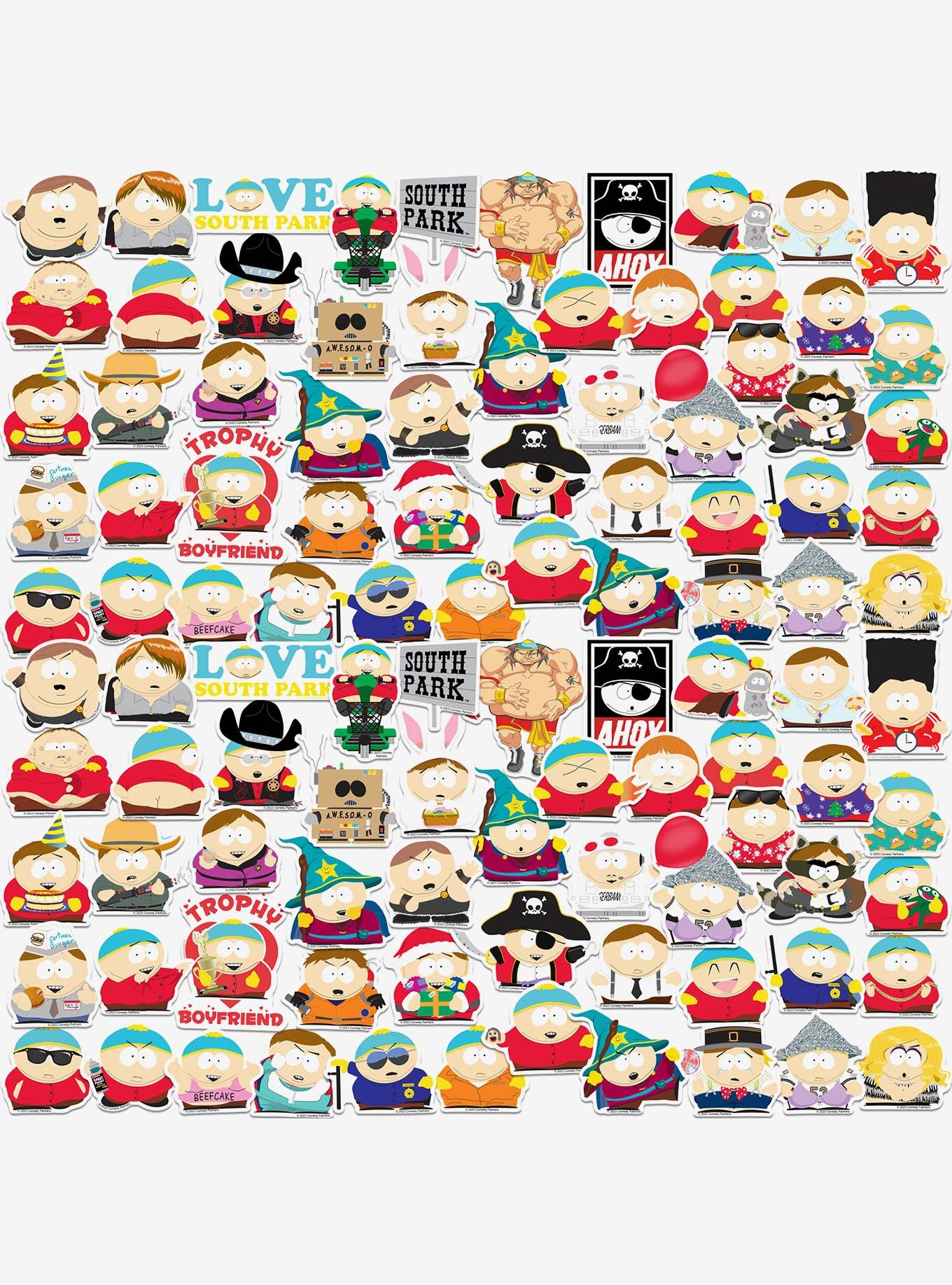 South Park Cartman Miscellaneous 100ct Sticker Pack, , hi-res