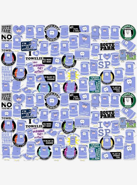 South Park Towelie Miscellaneous 100ct Sticker Pack | Hot Topic