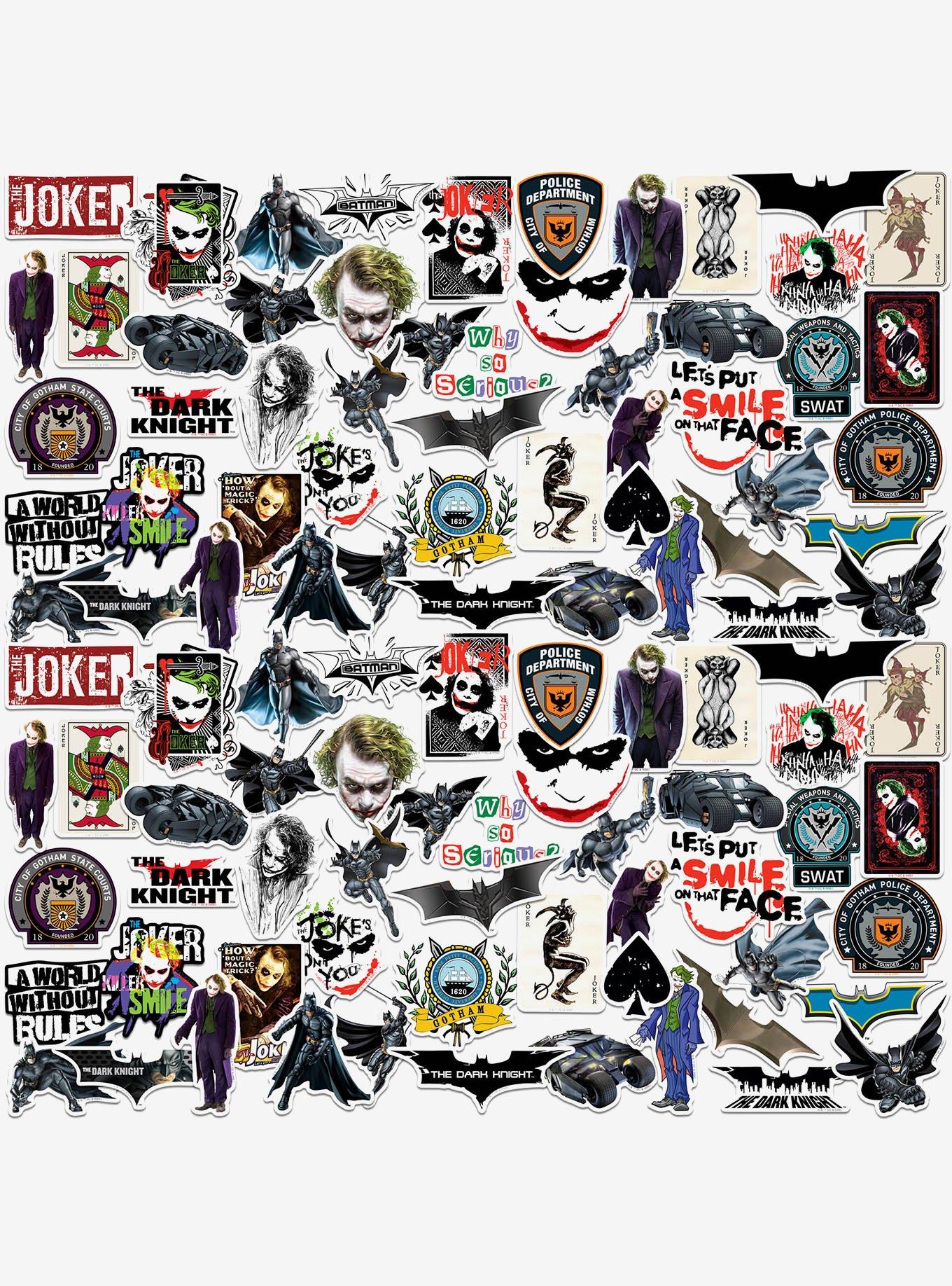 DC Comics Batman Dark Knight Miscellaneous 100ct Sticker Pack, , hi-res