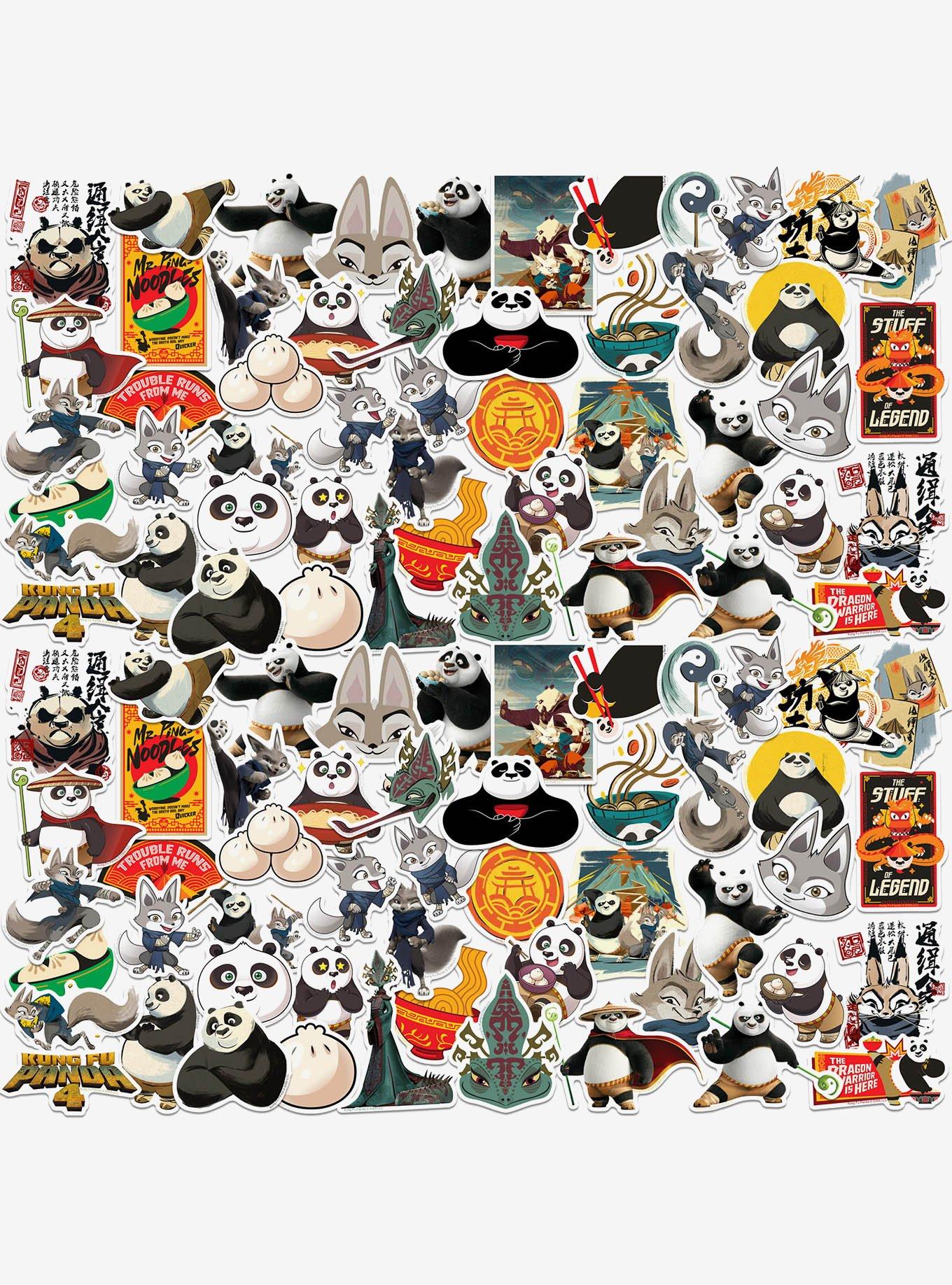 Kung Fu Panda 4 Miscellaneous 100ct Sticker Pack, , hi-res