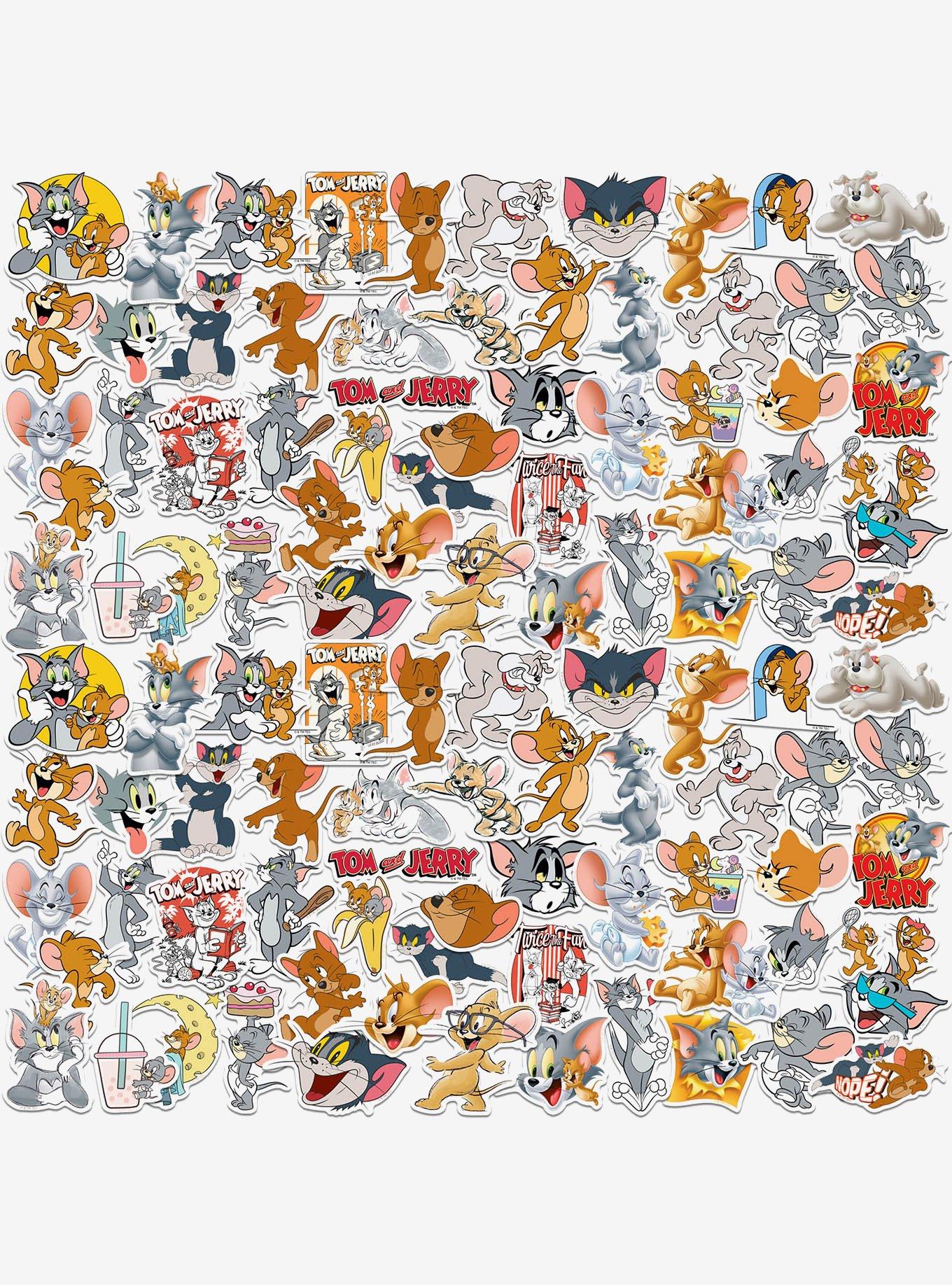 Tom and Jerry Miscellaneous 100ct Sticker Pack, , hi-res