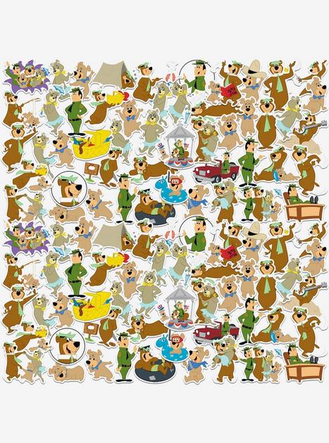Yogi Bear Miscellaneous 100ct Sticker Pack | Hot Topic