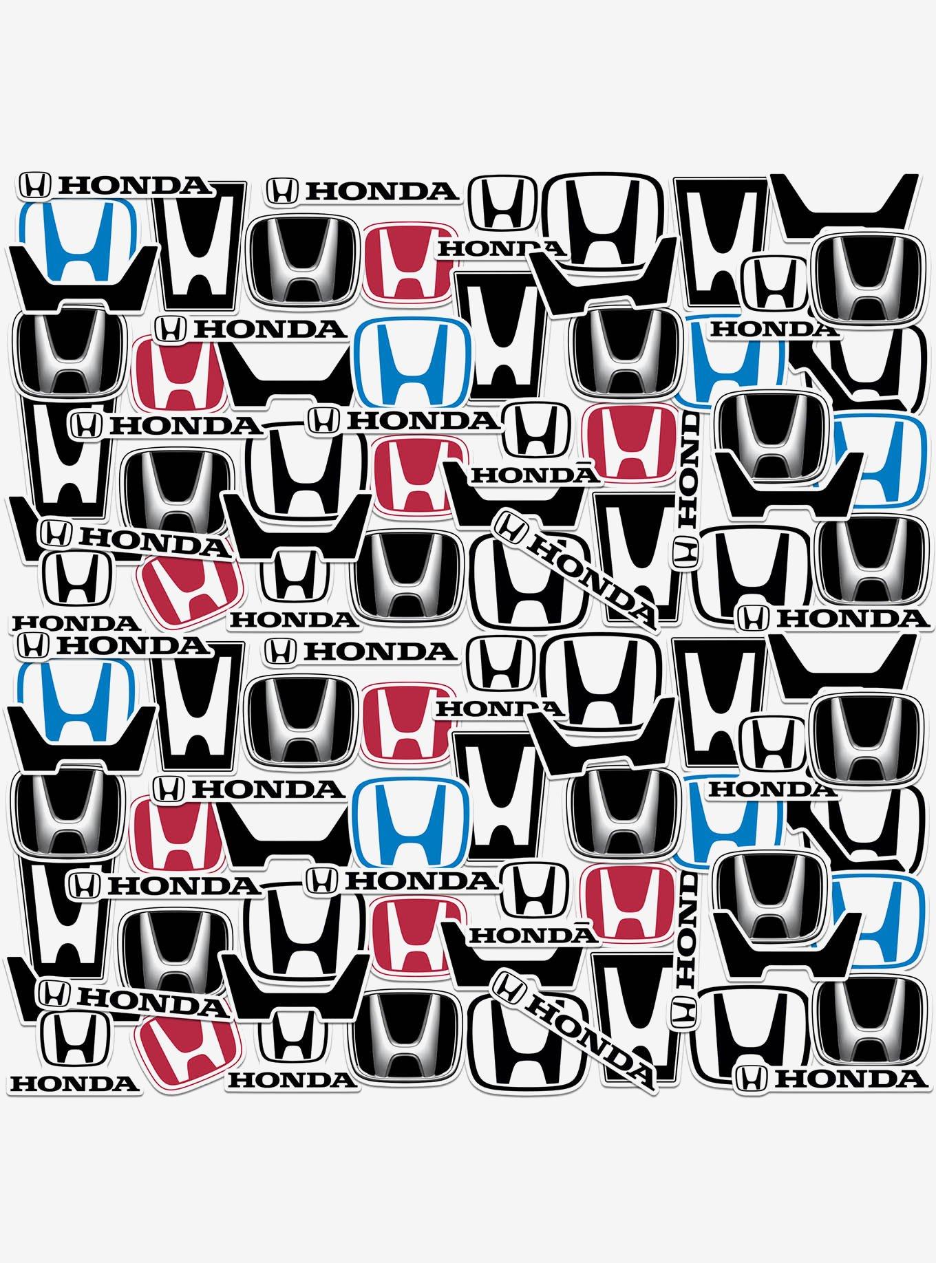 Honda Auto Logo Miscellaneous 100ct Sticker Pack, , hi-res
