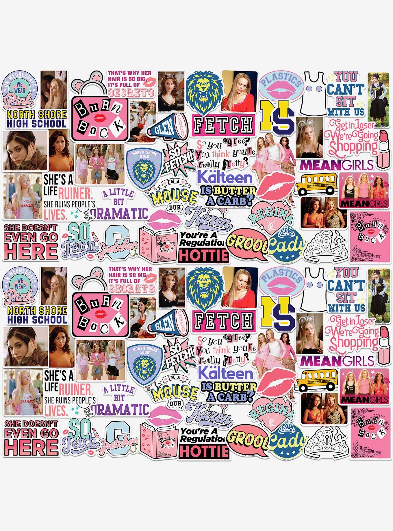 Mean Girls Miscellaneous 100ct Sticker Pack, , hi-res