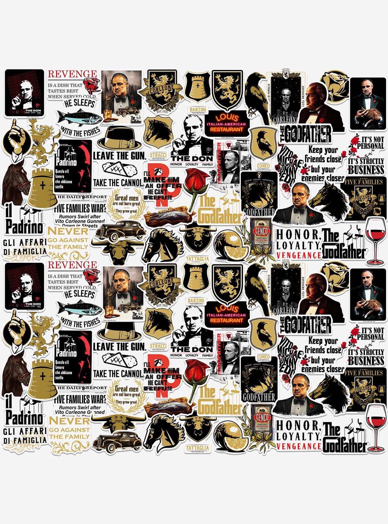 The Godfather Miscellaneous 100ct Sticker Pack, , hi-res