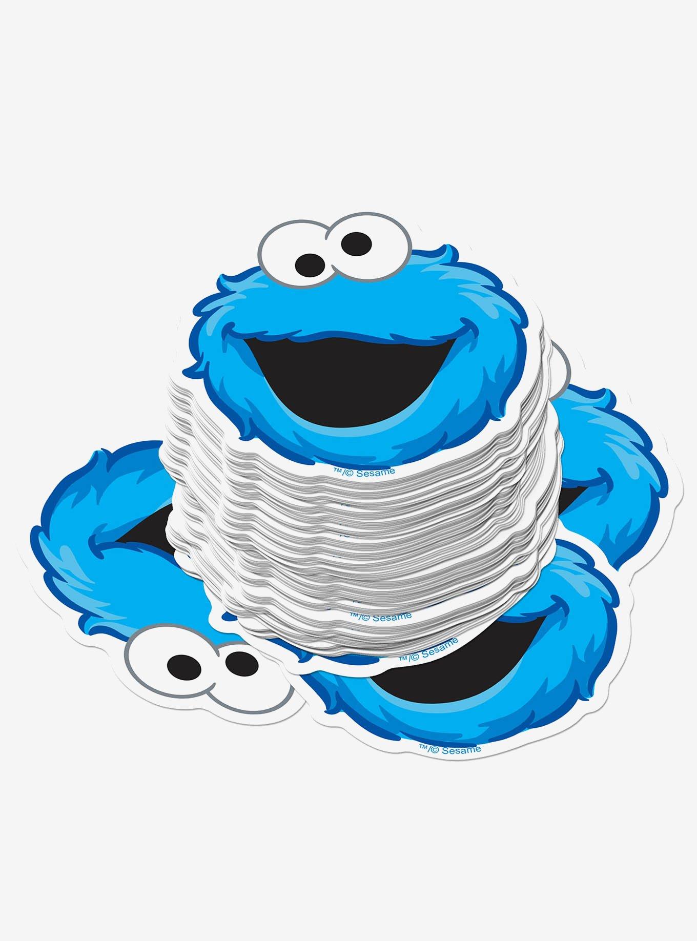 Sesame Street Cookie Monster Miscellaneous 100ct Sticker Pack, , hi-res