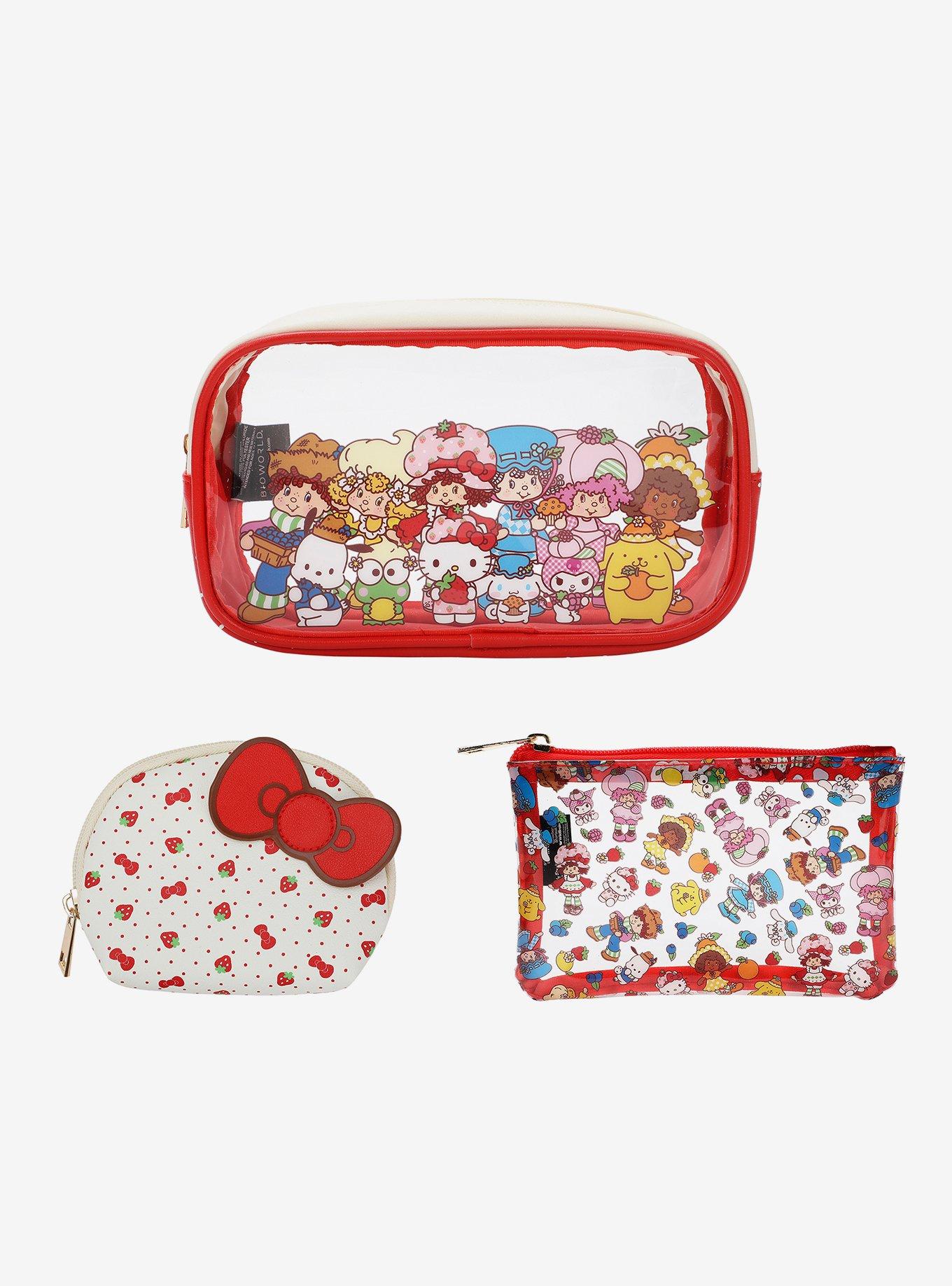 Hello Kitty And Friends X Strawberry Shortcake Makeup Bag Set, , hi-res