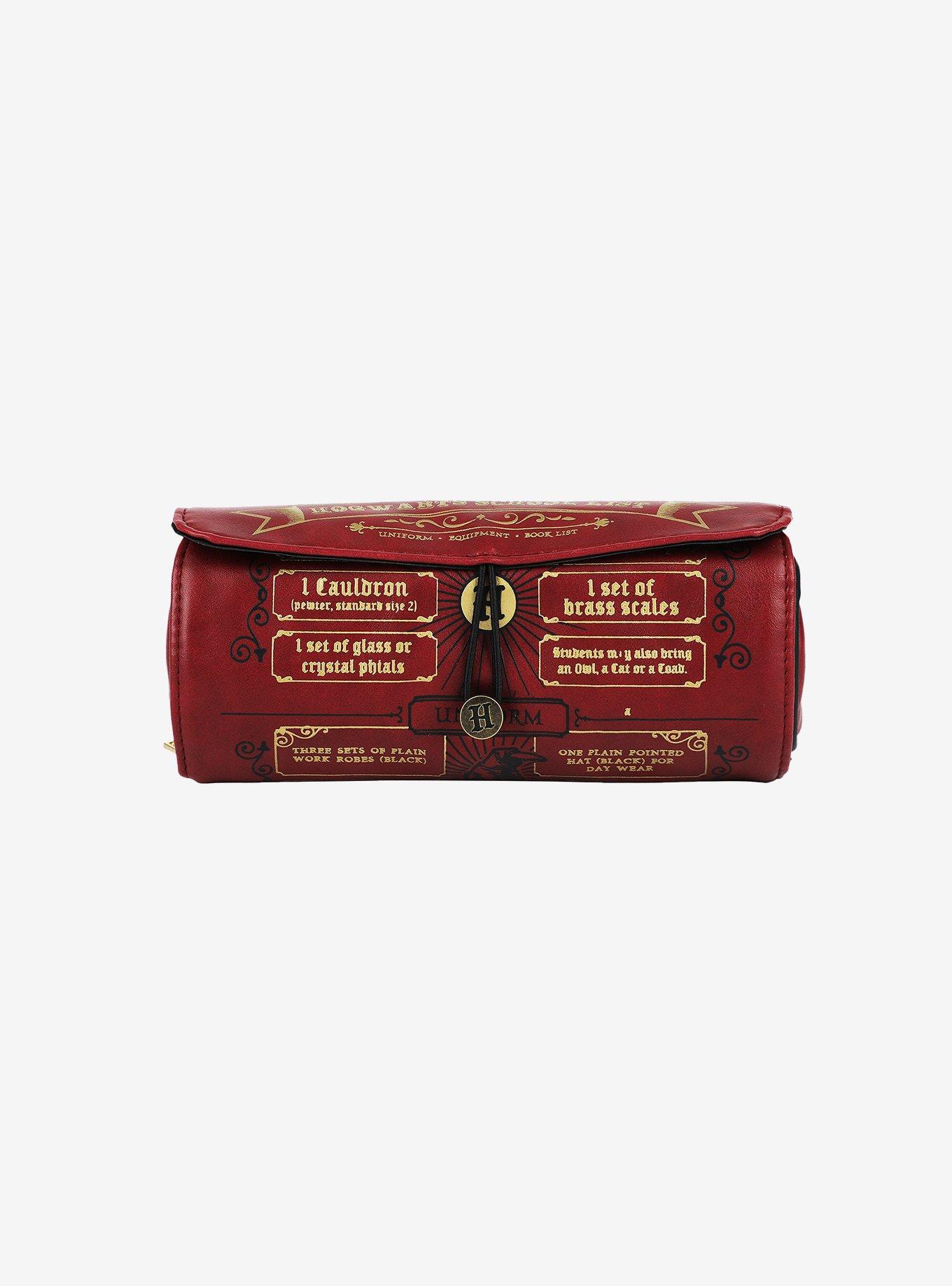 Harry Potter Hogwarts List Roll-Up Makeup Bag, , hi-res