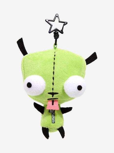 Invader Zim GIR Plush Key Chain Hot Topic