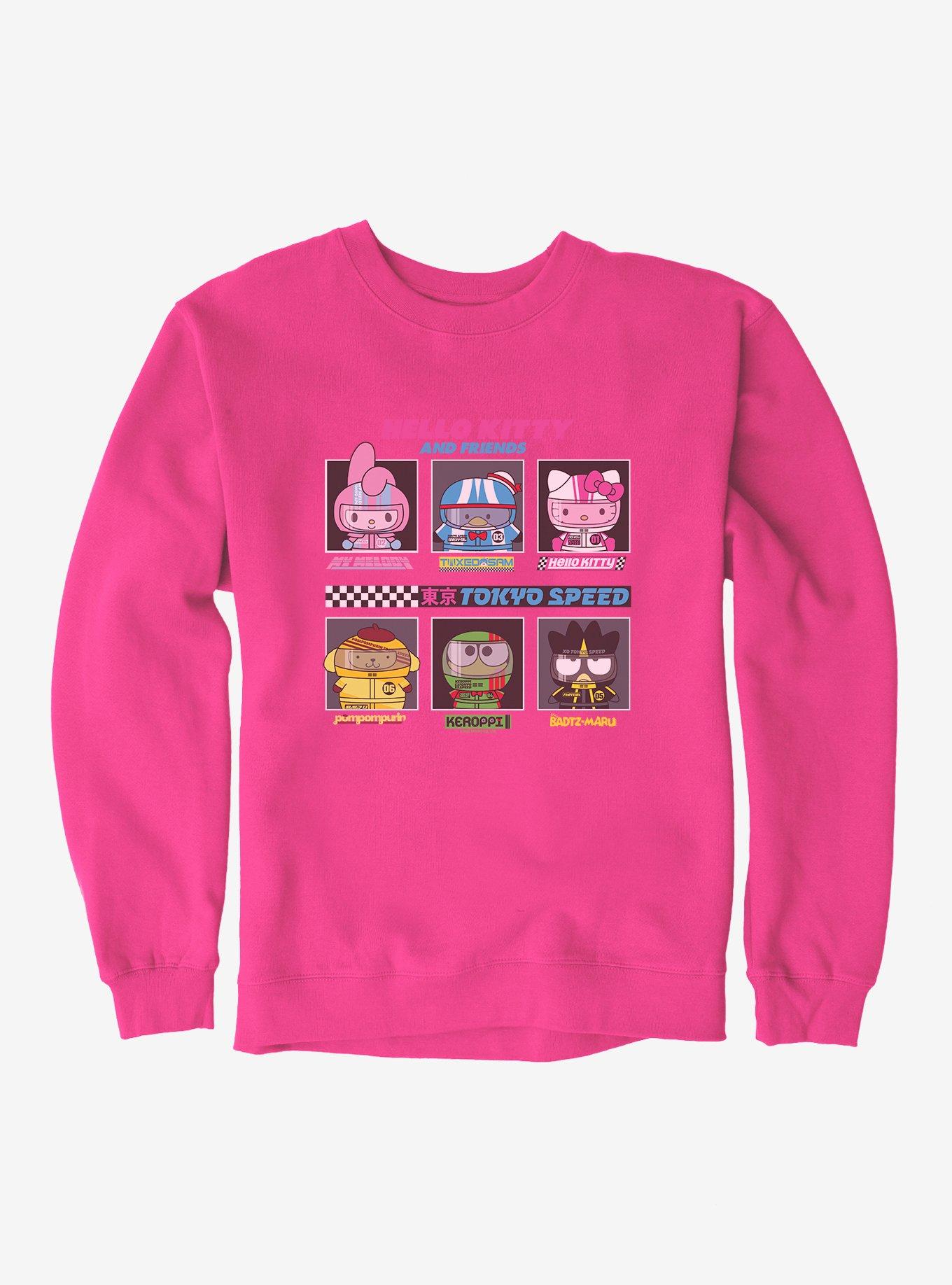 Hello Kitty & Friends Tokyo Speed Grid Sweatshirt, , hi-res