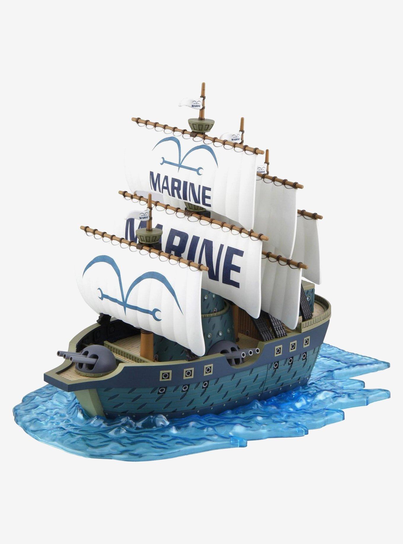 Bandai Hobby One Piece Grand Ship Collection Marine Ship Build Kit, , hi-res