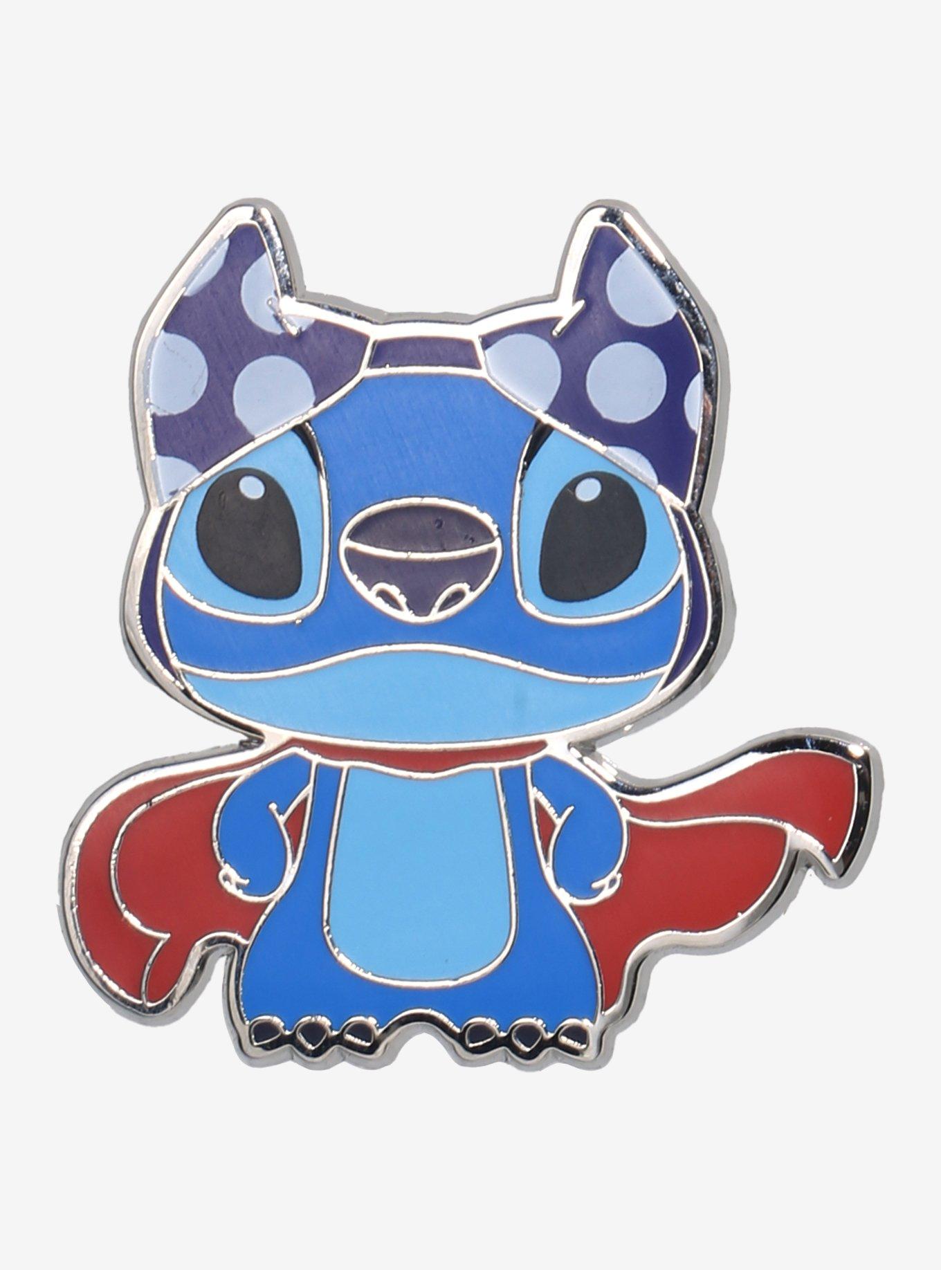 Disney Lilo & Stitch Superhero Stitch Enamel Pin, , hi-res