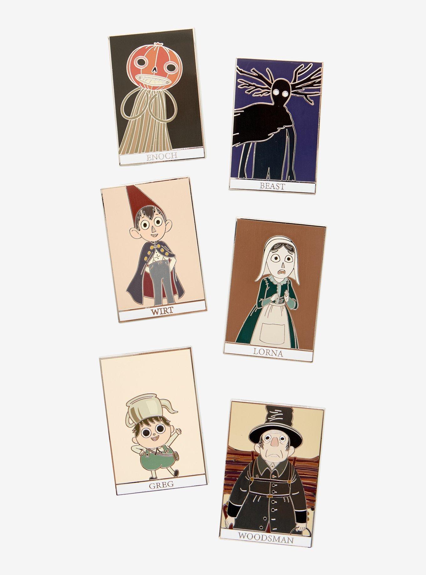 Over The Garden Wall Tarot Card Blind Box Enamel Pin, , hi-res