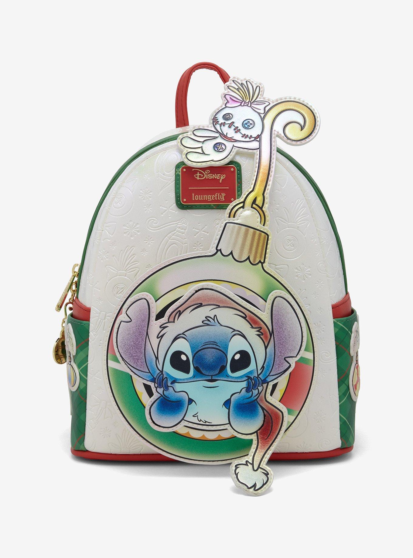 Loungefly Disney Stitch Holiday Ornament Figural Mini Backpack, , hi-res