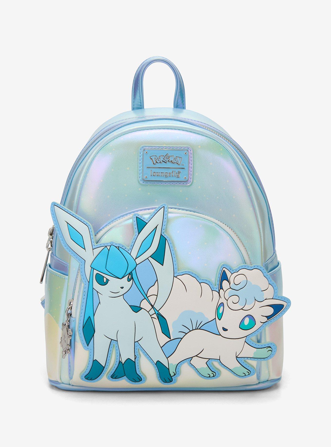 Blue Pokémon 151 loungefly backpack & wallet set used Pokemon - Jigglypuff Plush Mini Backpack | Elbenwald main image 2