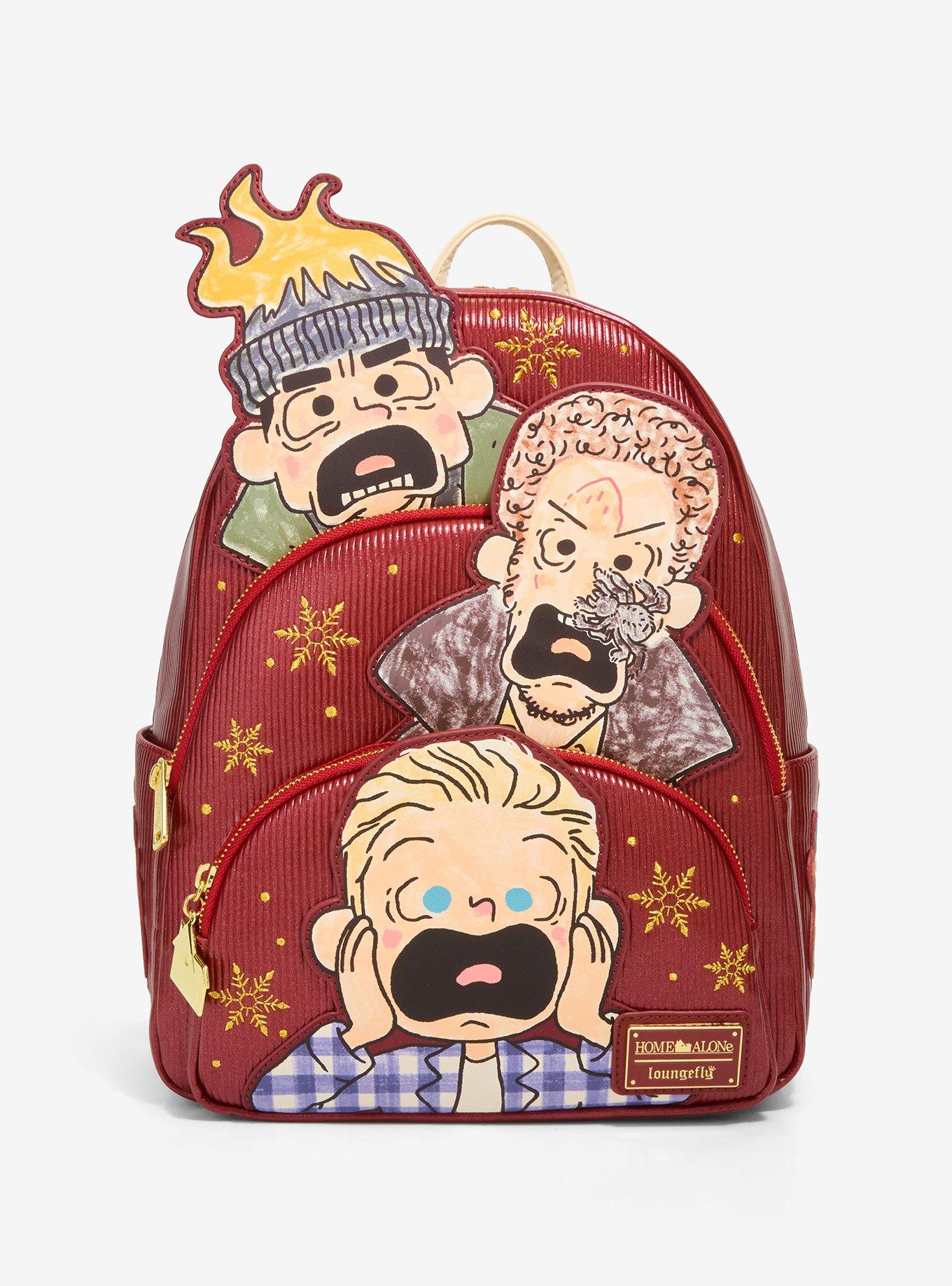 Loungefly Home Alone screaming trio backpack NWT Home Alone Crossbody Bag with Charms main image 4