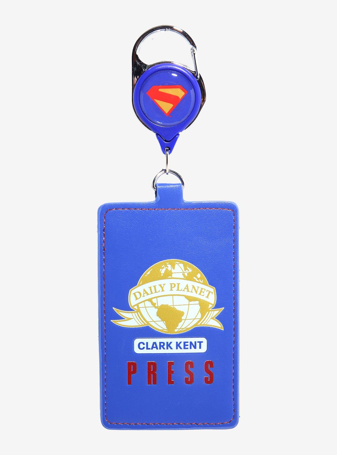 DC Comics Superman Clark Kent Daily Planet Press Pass Retractable