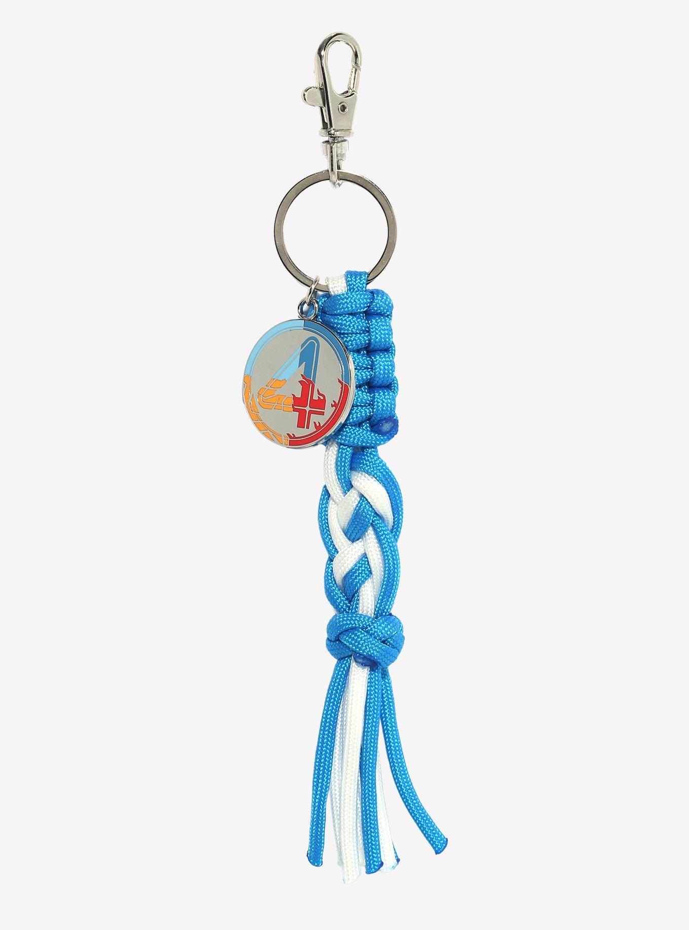 Marvel The Fantastic Four: First Steps Logo Paracord Keychain, , hi-res