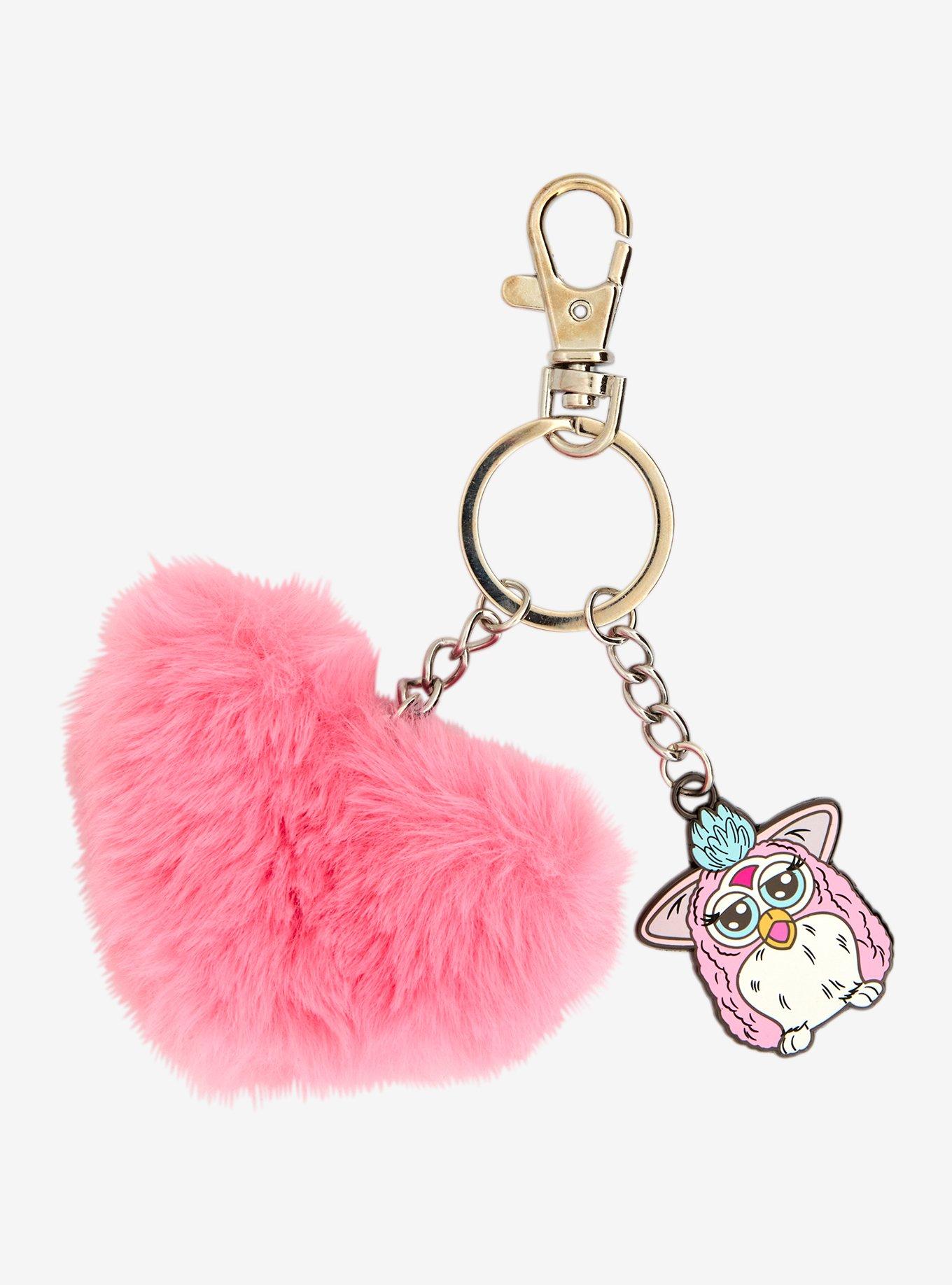 Furby Pom Pom Charm Keychain, , hi-res