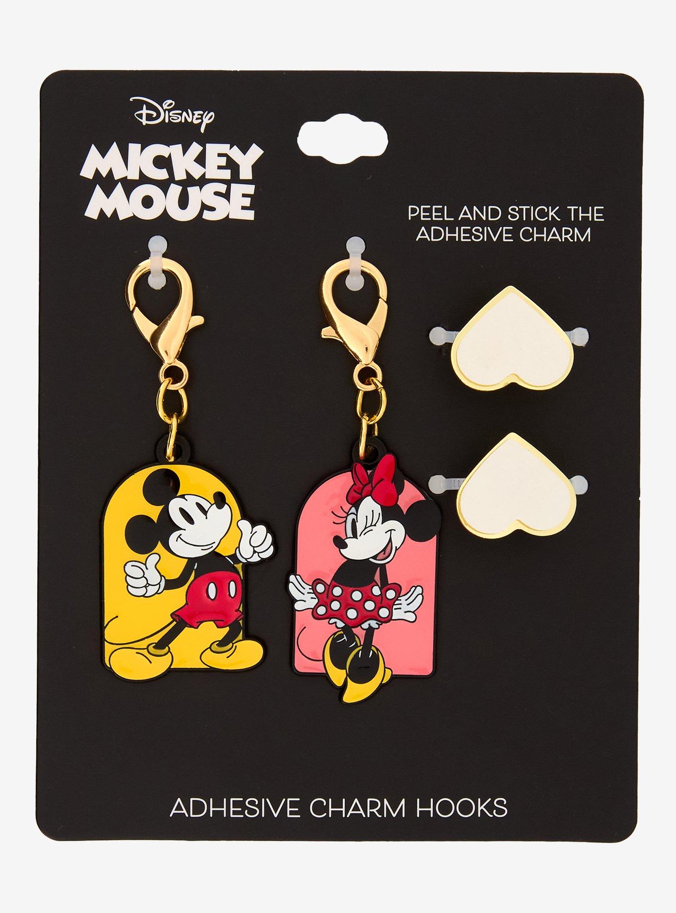 Disney Mickey & Minnie Bestie Keychain Set — BoxLunch Exclusive, , hi-res
