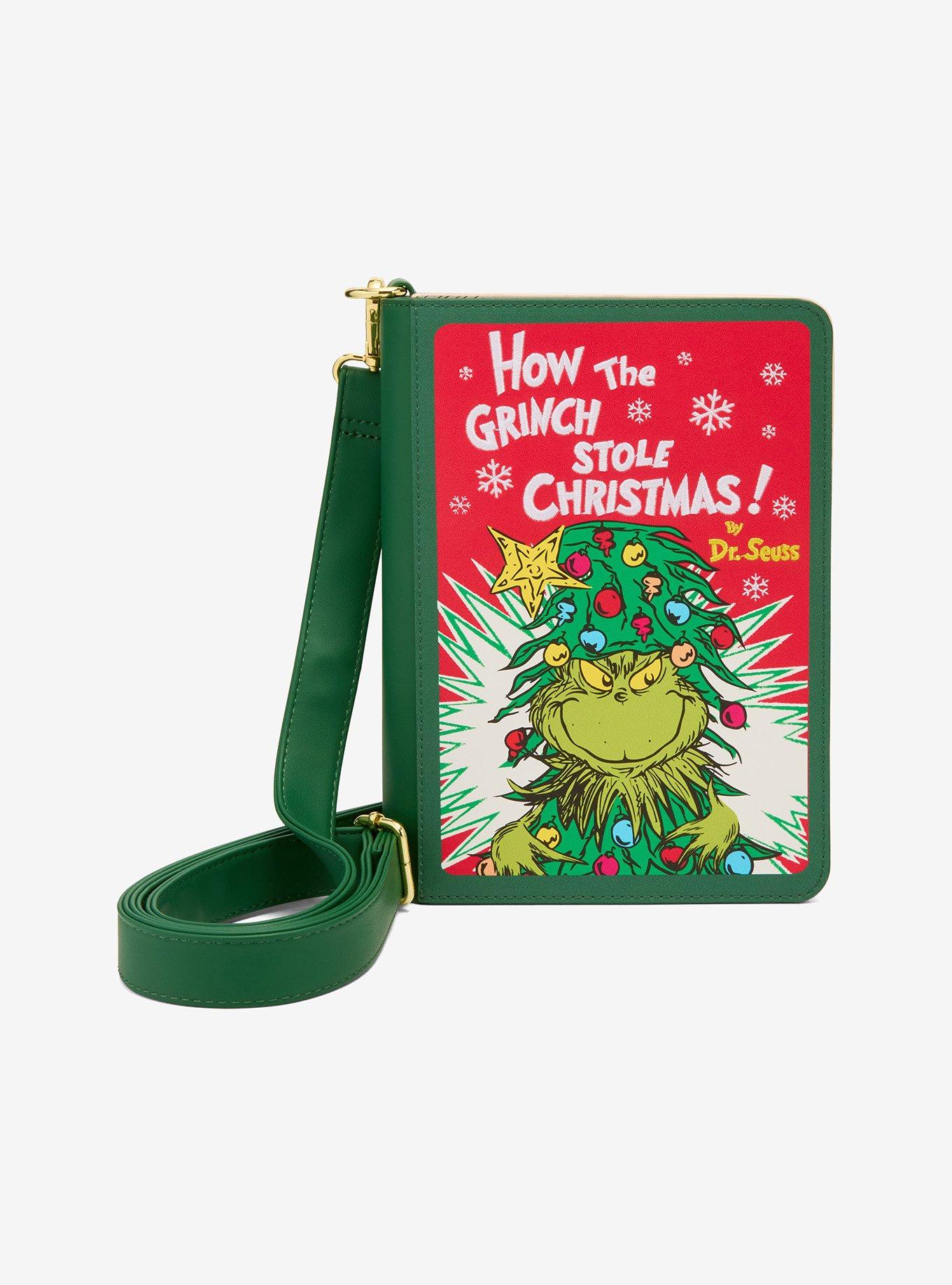 Loungefly How The Grinch Stole Christmas! Book Crossbody Bag, , hi-res