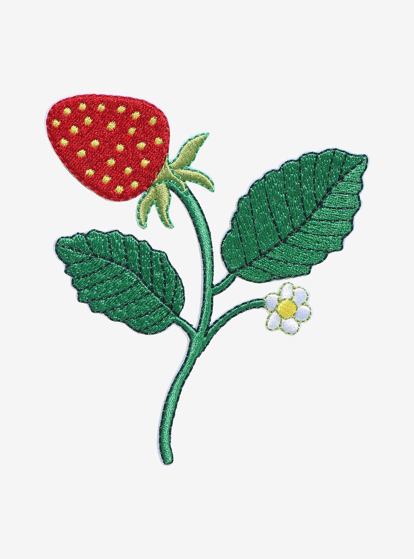 Strawberry Stem Patch, , hi-res