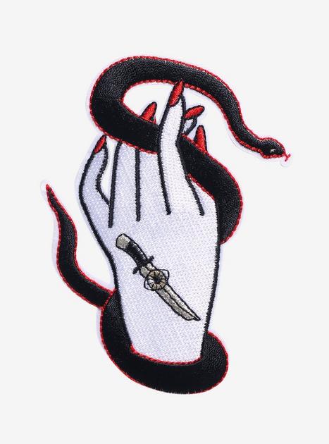 Hand Snake Patch | Hot Topic