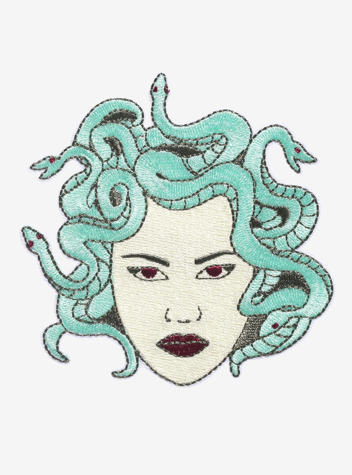 Medusa Face Patch, , hi-res