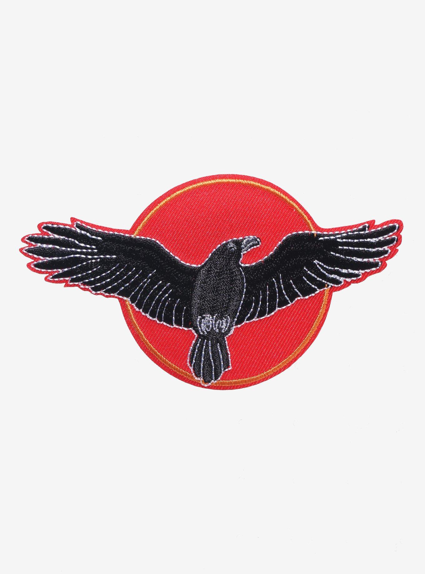 Crow Red Sun Patch, , hi-res