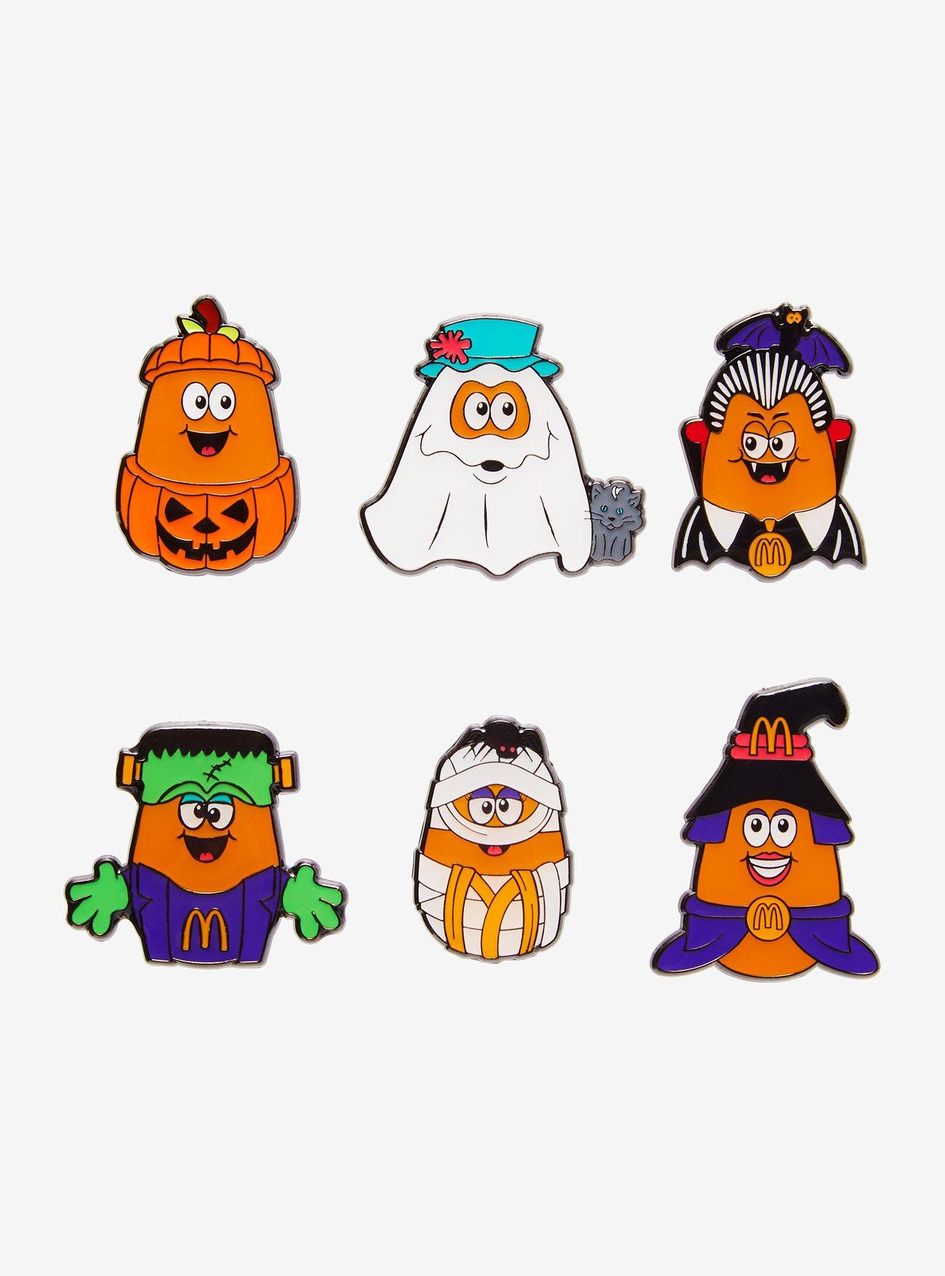 Loungefly McDonald's Chicken McNugget Halloween Blind Box Enamel Pin, , hi-res