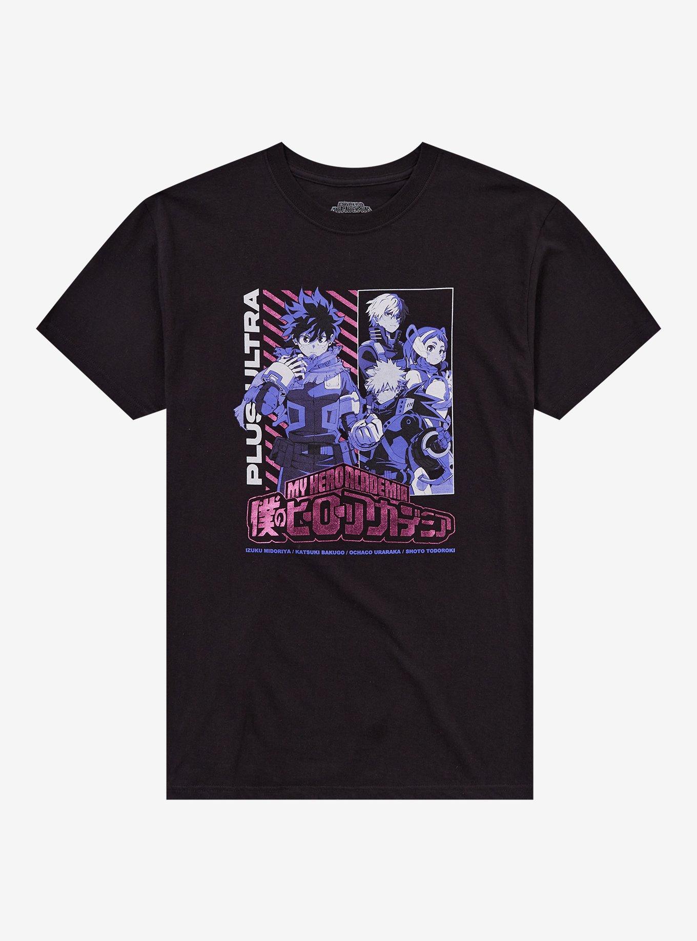 My Hero Academia Purple Foil Girls T-Shirt, , hi-res